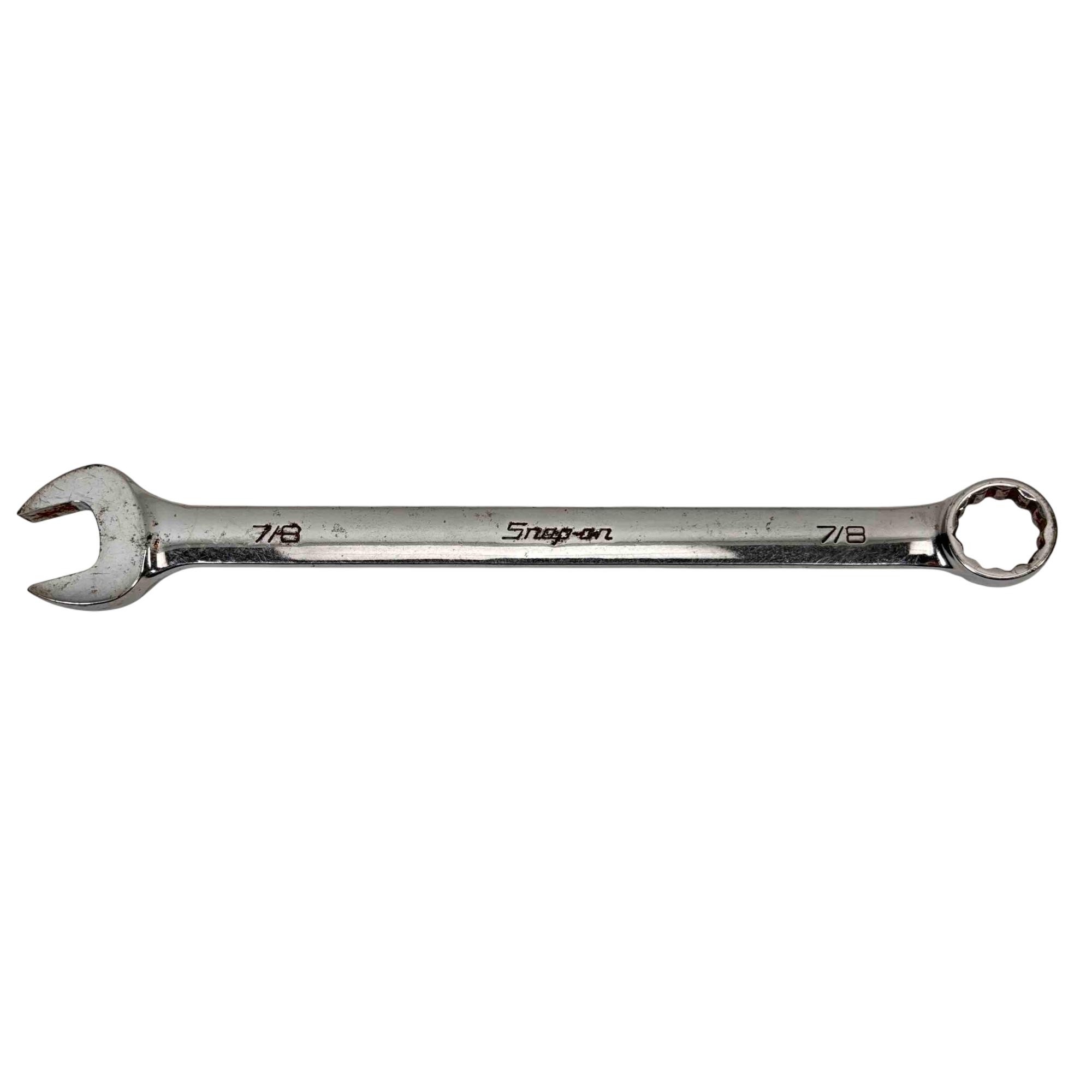 Snap On OEX710 10 pc 12-Point SAE Flank Drive Combination Wrench Set