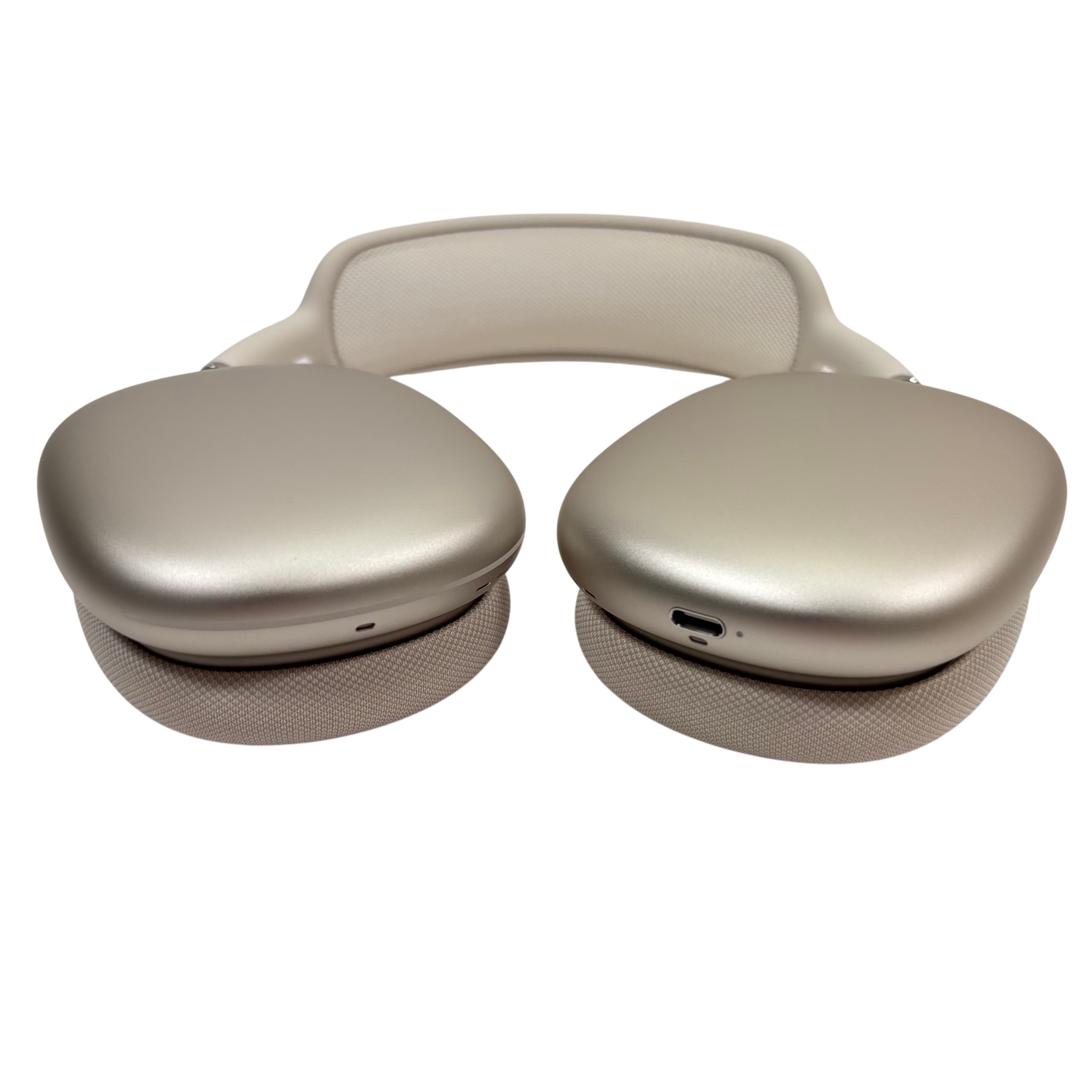 [美品] AirPods Max スターライト Model A3184 アップル Apple A3184 AirPods Max Over-Ear Wireless Headphones - Starlight