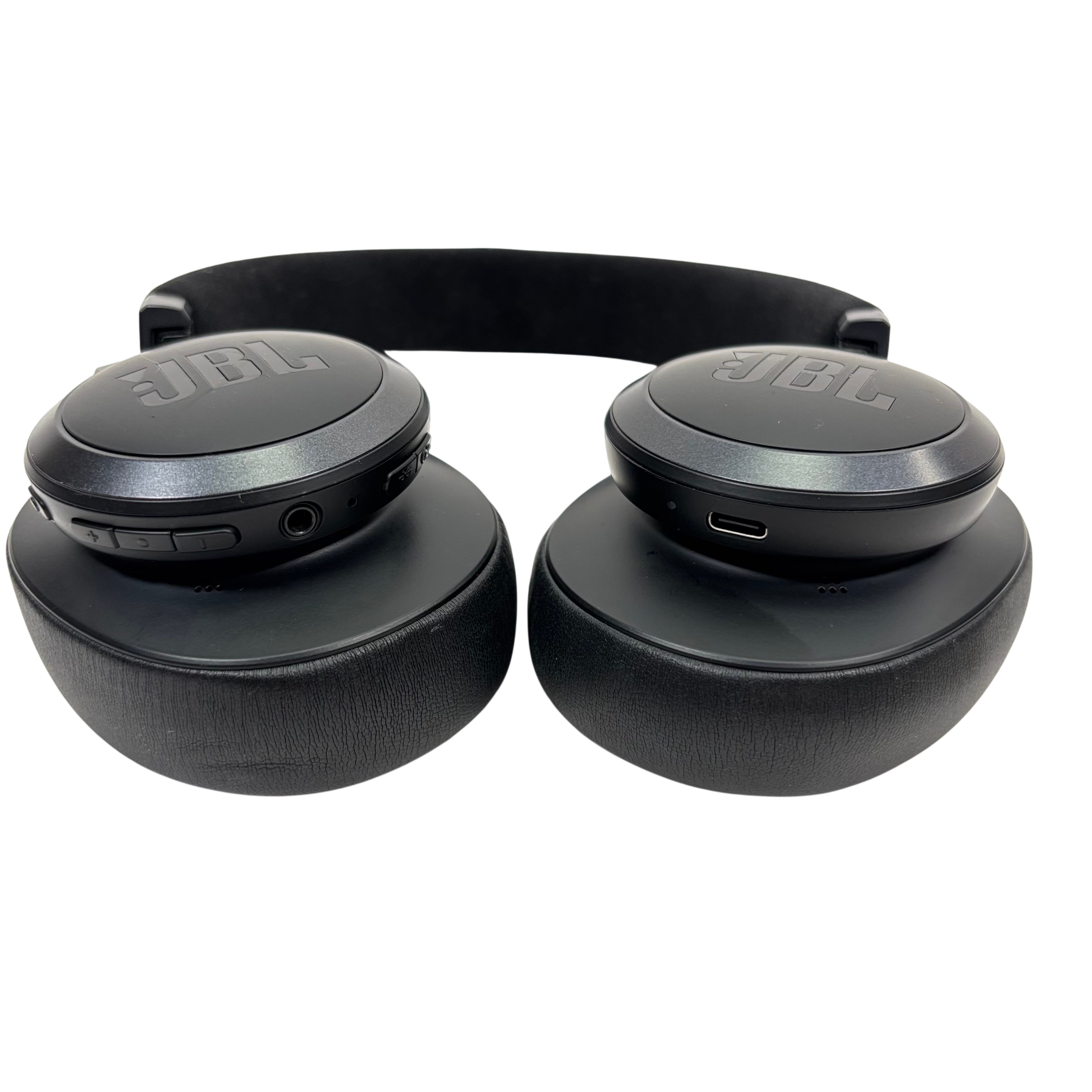 中古品】JBL LIVE 770 ヘッドフォン ワイヤレス ブラック 通電のみ〇