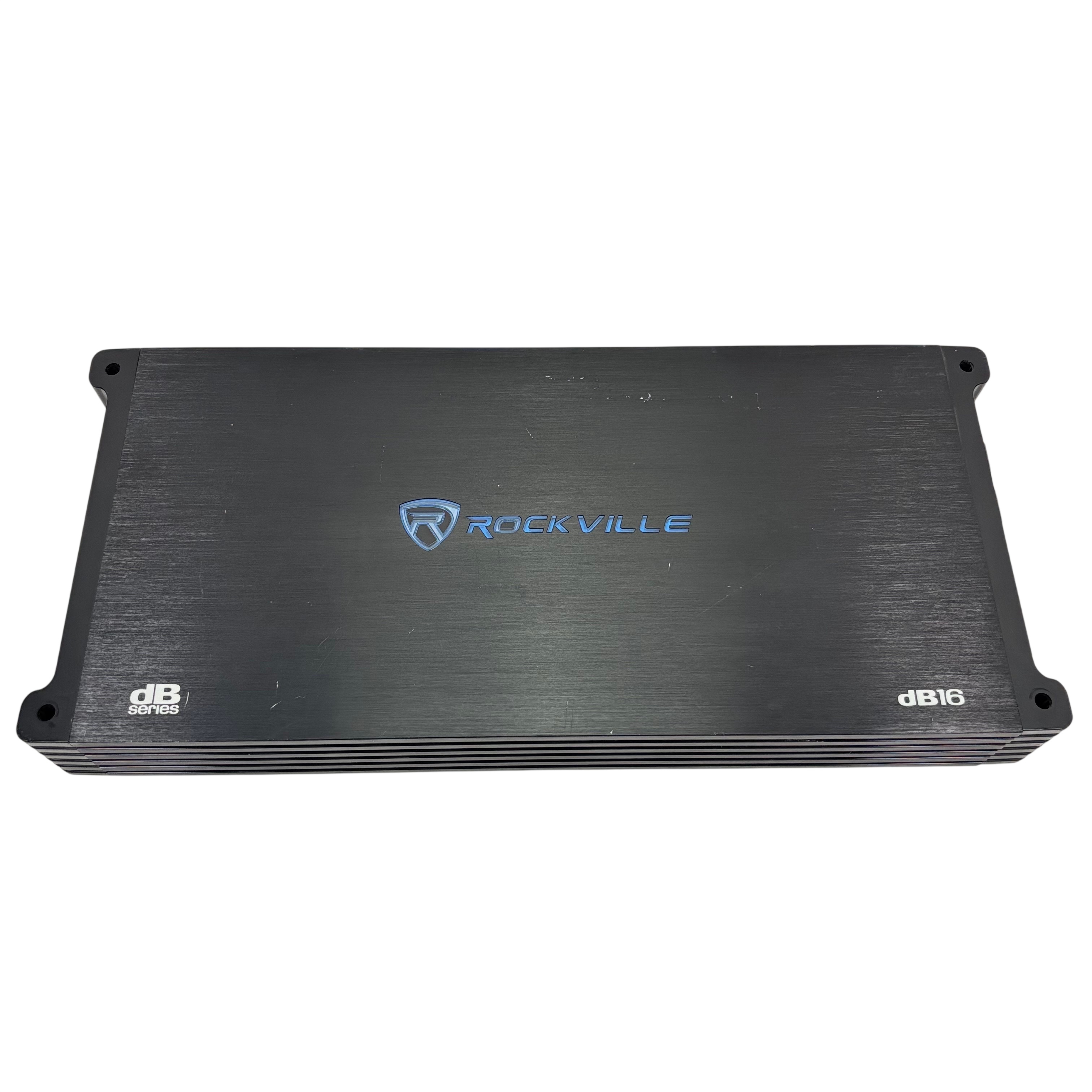 Db16 Rockville dB16 8000 Watt Peak/2000w RMS Mono 2 Ohm Amplifier Car Audio Amp