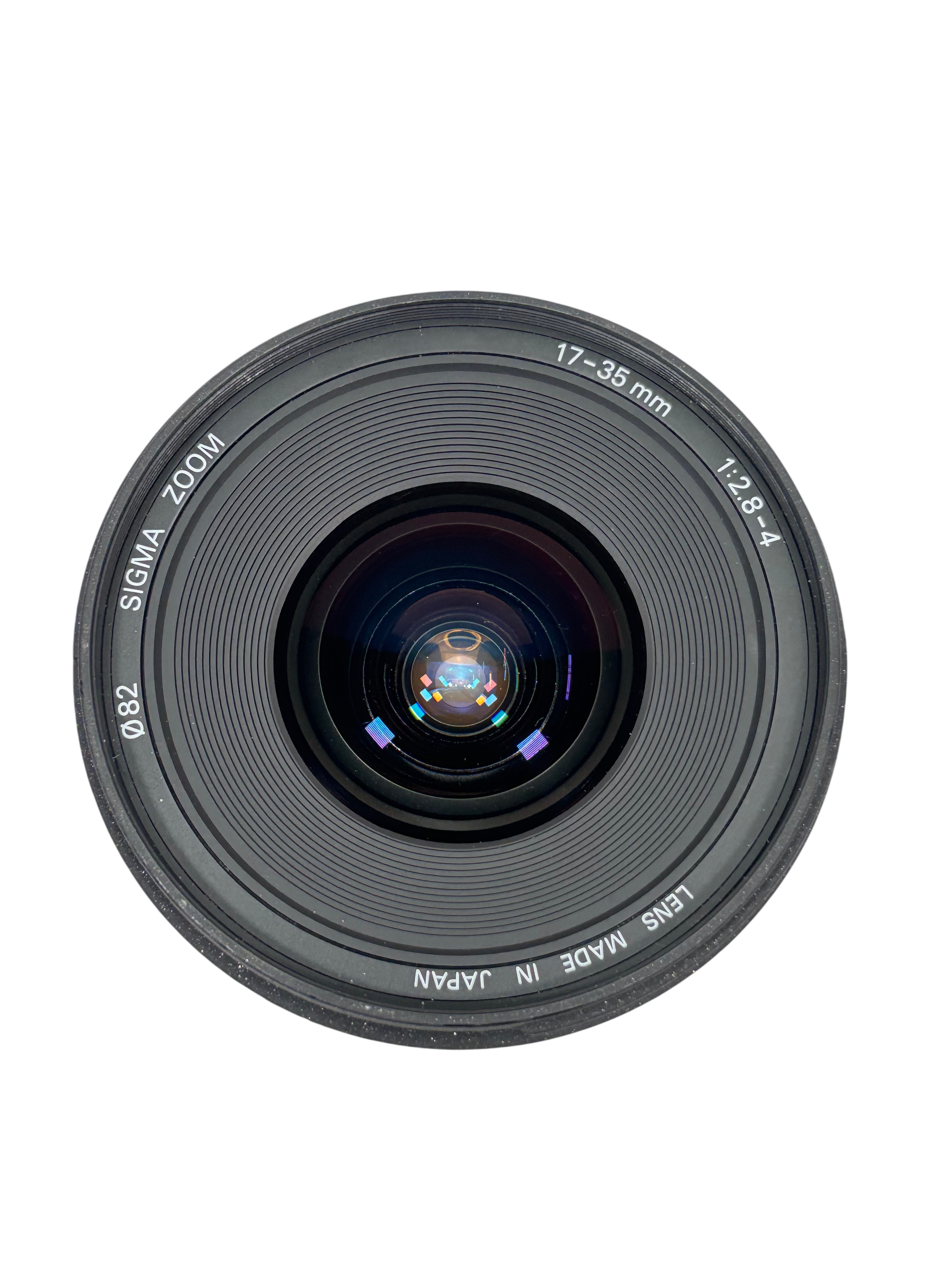 Sigma Zoom Super Wide Angle 17-35mm f/2.8-4.0 EX Aspherical Lens