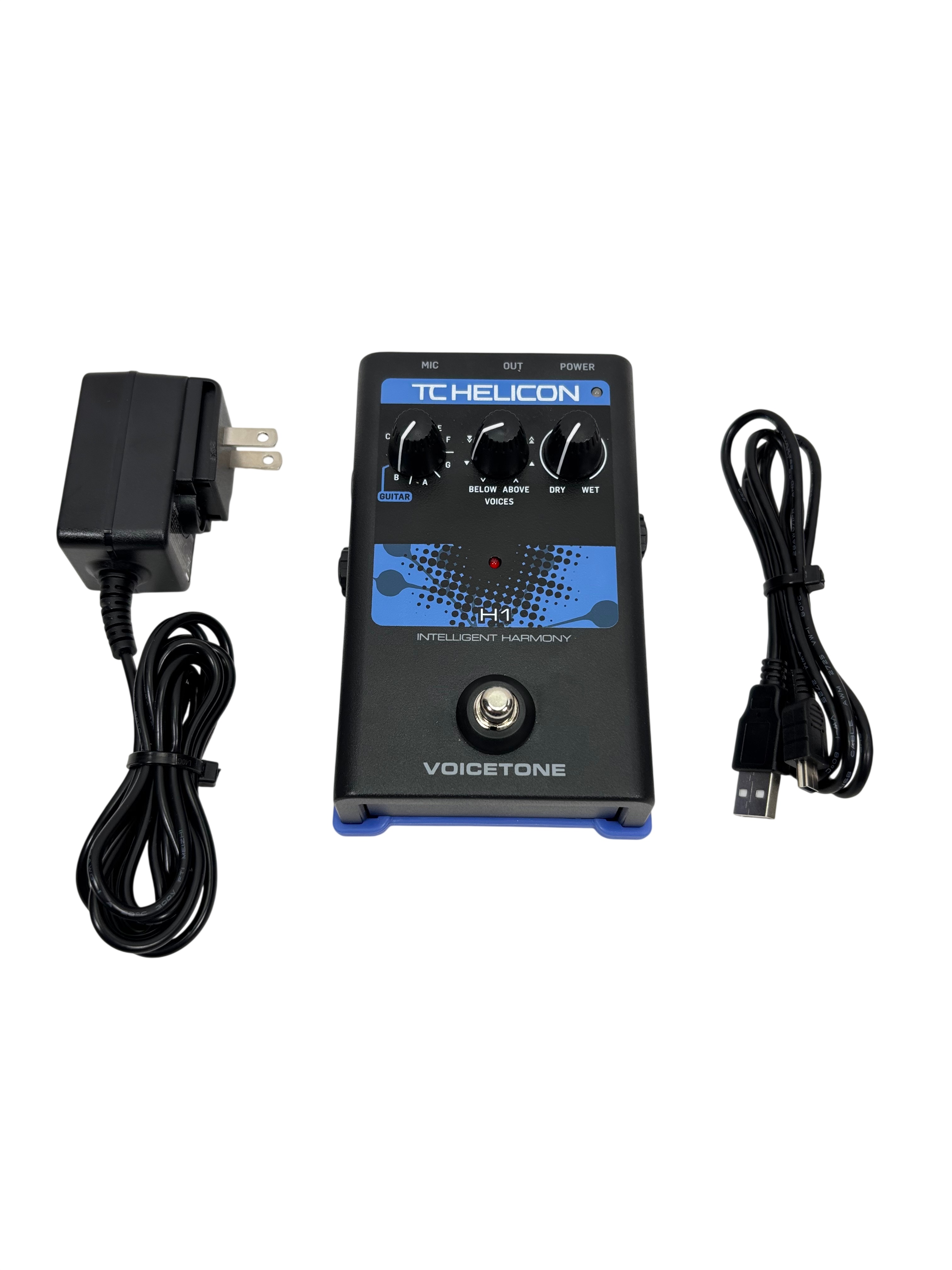 TC-Helicon VoiceTone H1 Vocal Harmony FX Pedal
