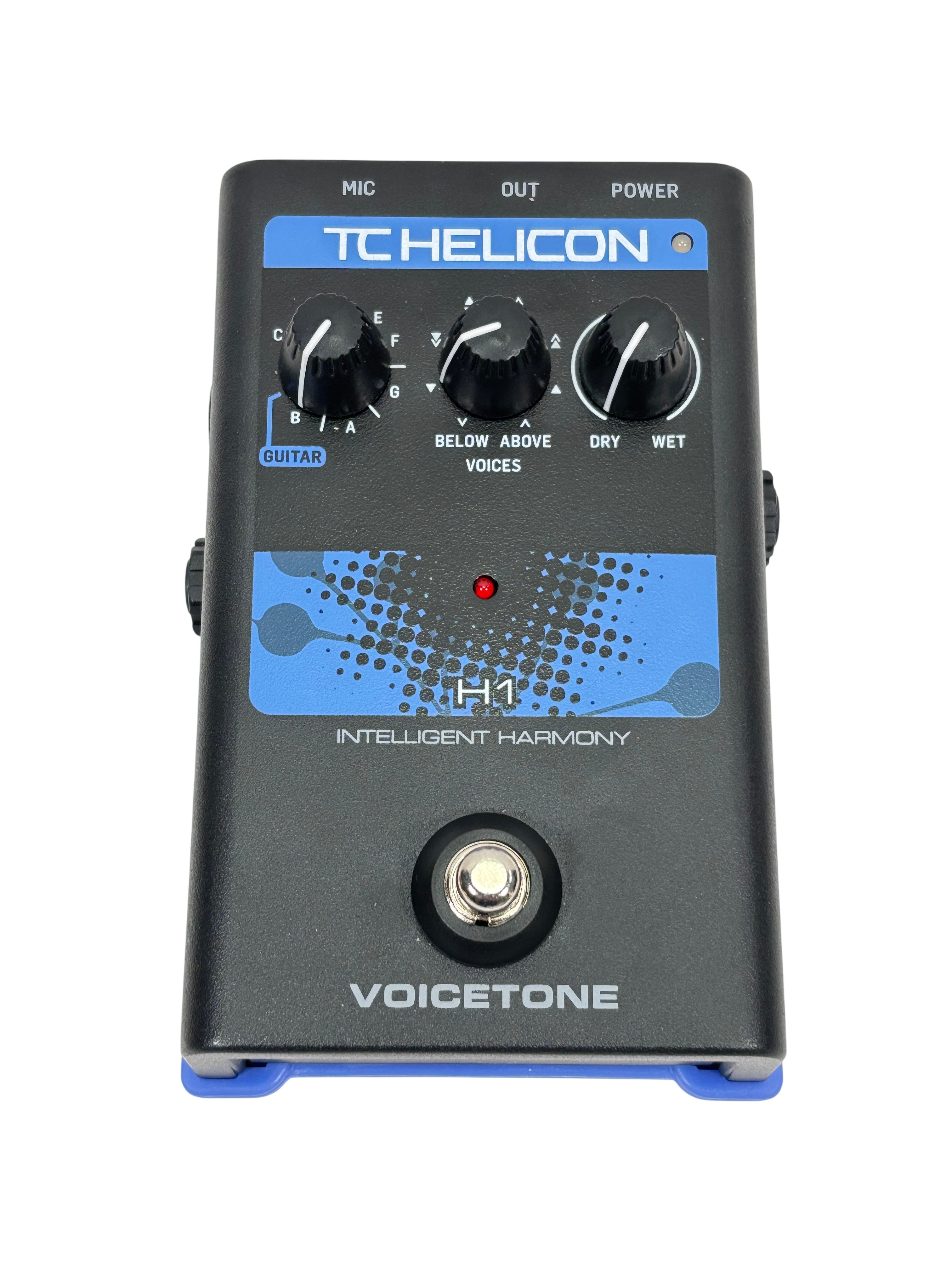 TC-Helicon VoiceTone H1 Vocal Harmony FX Pedal
