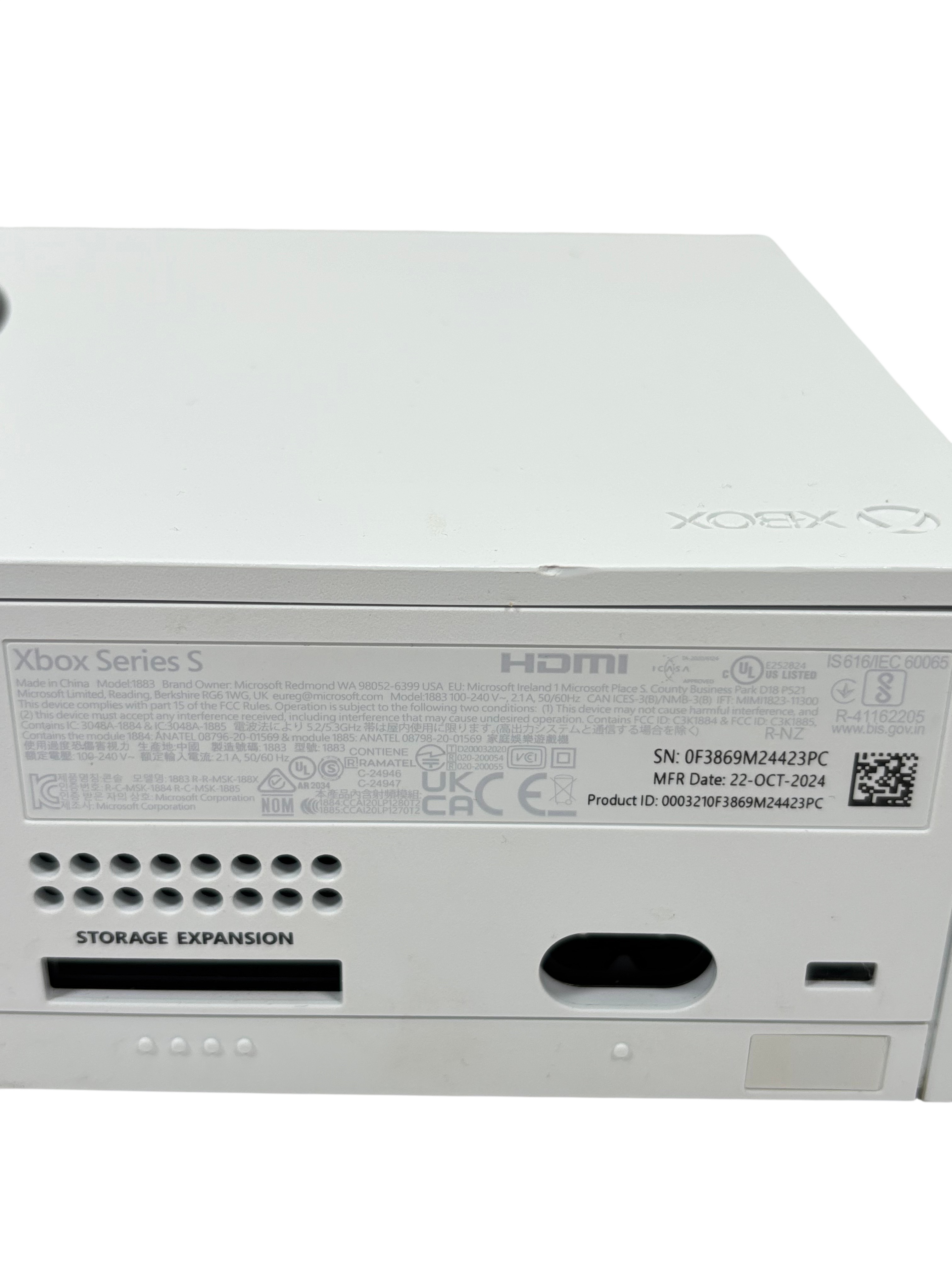 Microsoft 1883 Xbox Series S 512GB Home Gaming Console - 3285