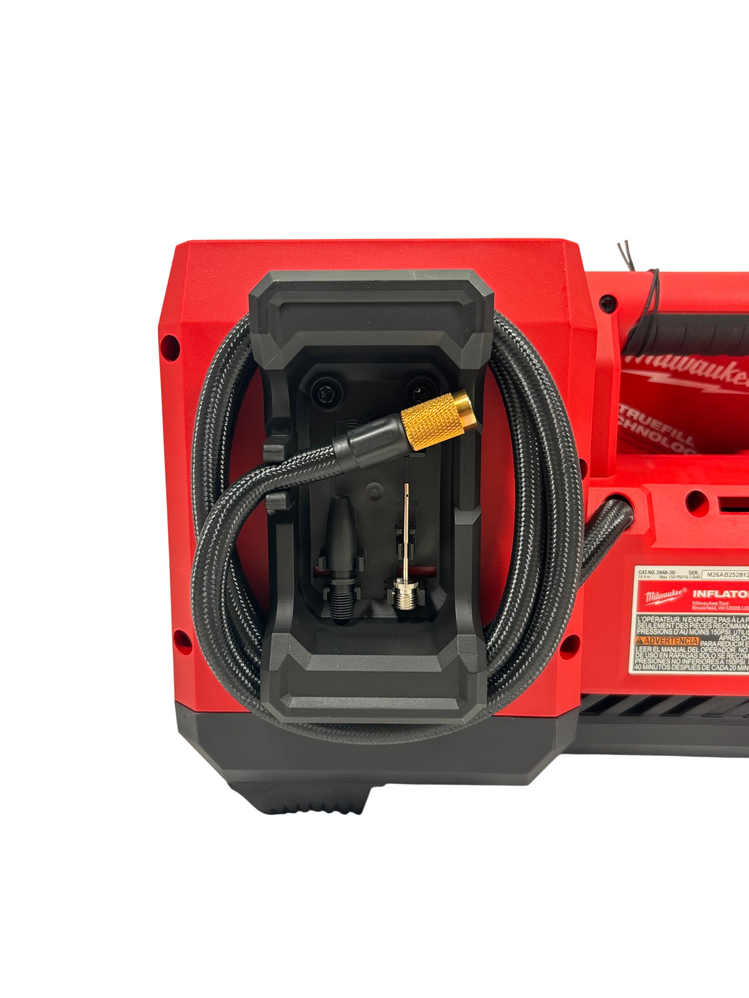 Milwaukee 2848-20 M18 18-Volt Lithium-Ion Cordless Inflator - 3644