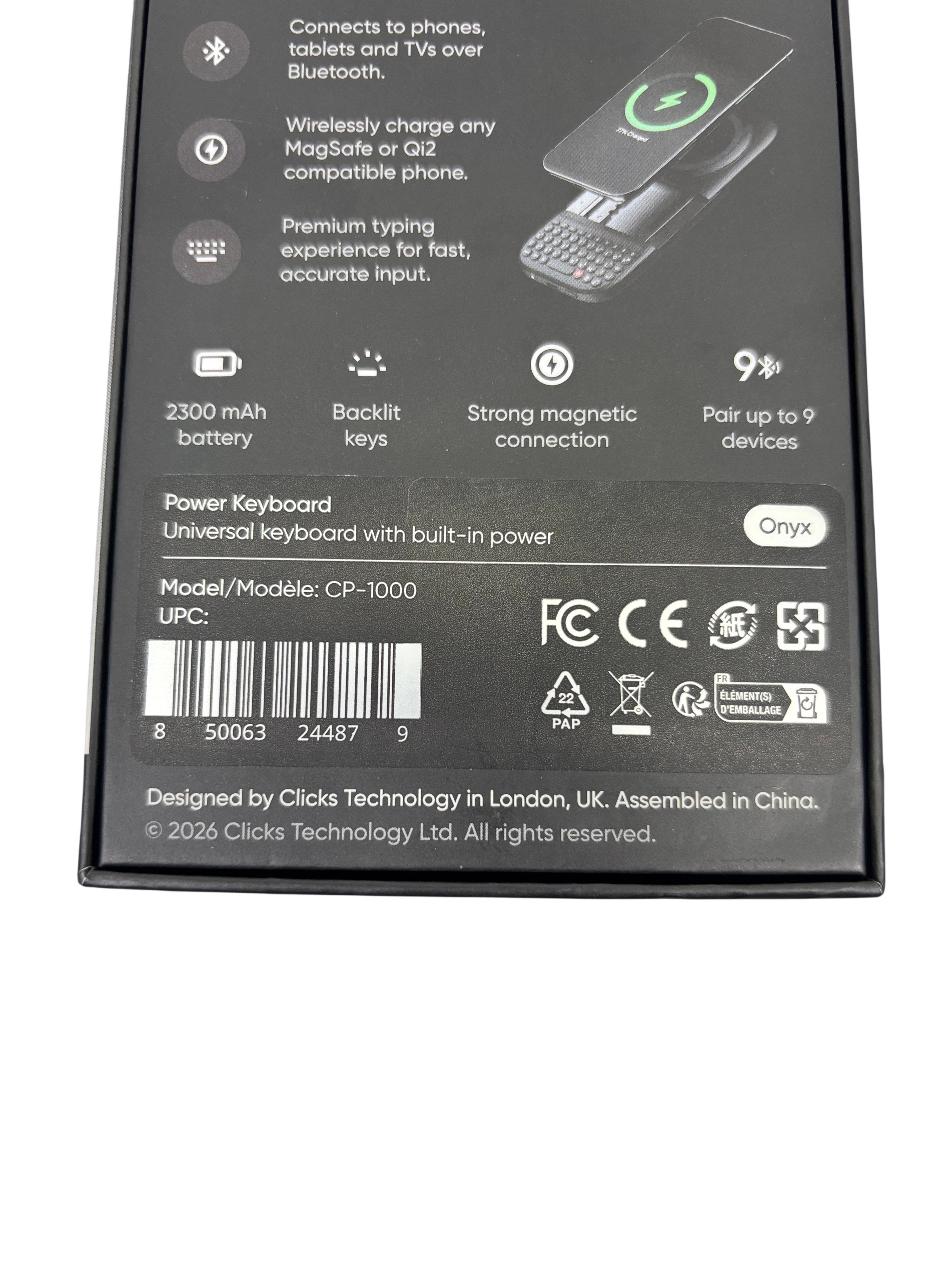 Clicks CP-1000 Power Keyboard