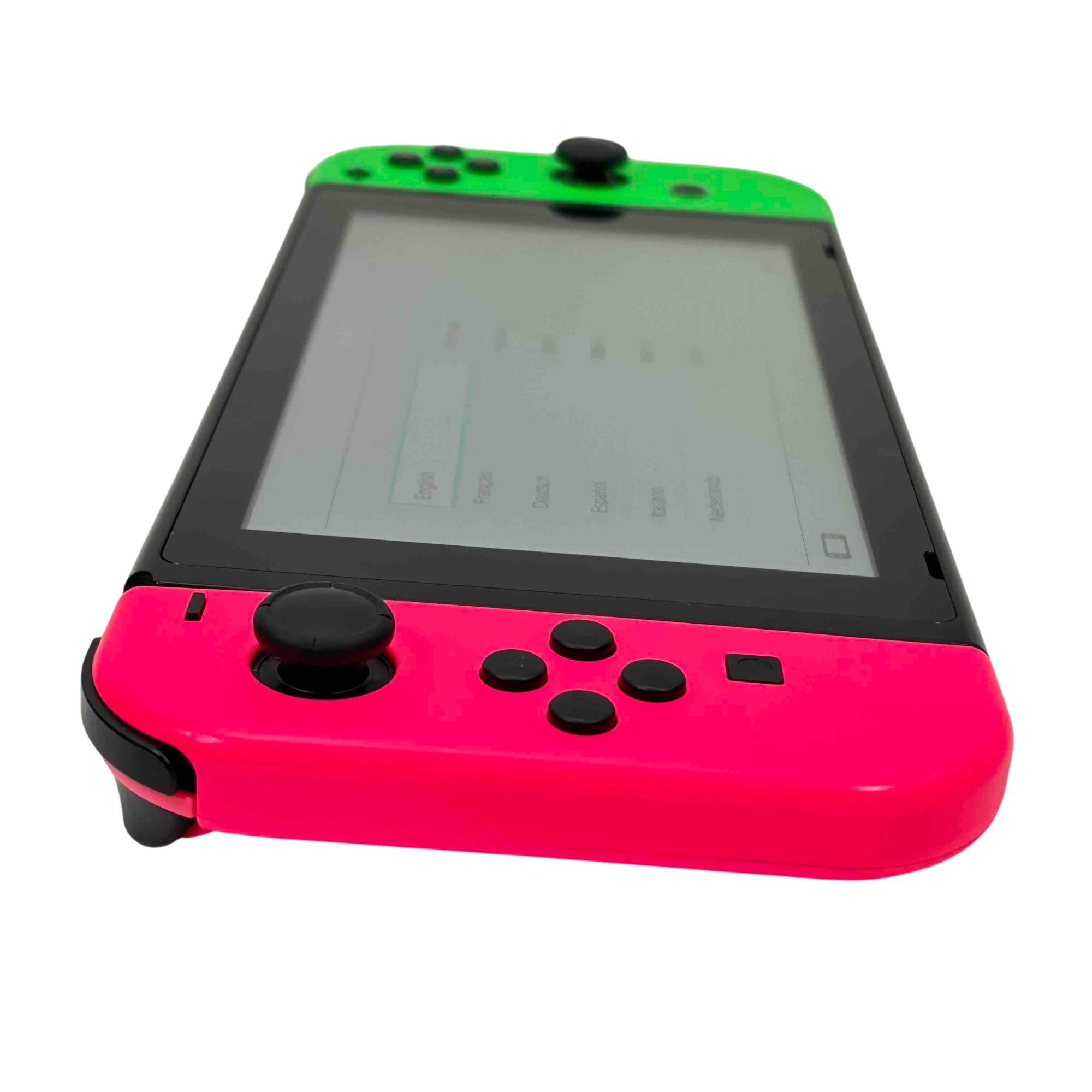 Nintendo Switch HAC-001 32GB Handheld/Home Gaming Console - Neon