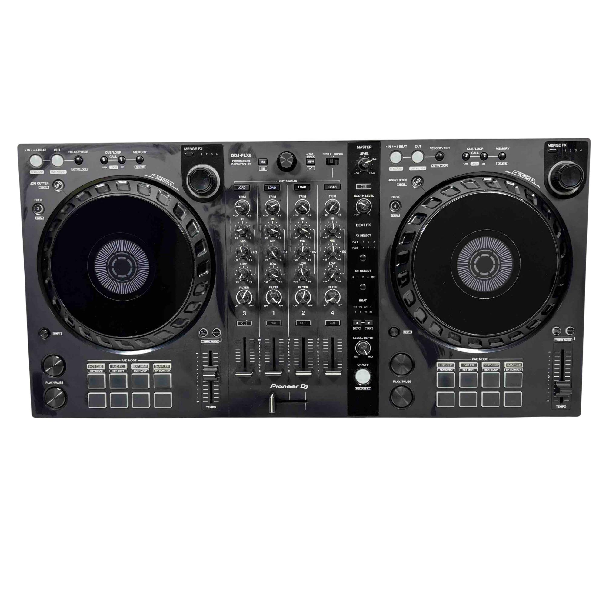 Pioneer DJ DDJ-FLEX6 DJコントローラー DDJ-FLX6-GT - 4-channel DJ controller for multiple DJ