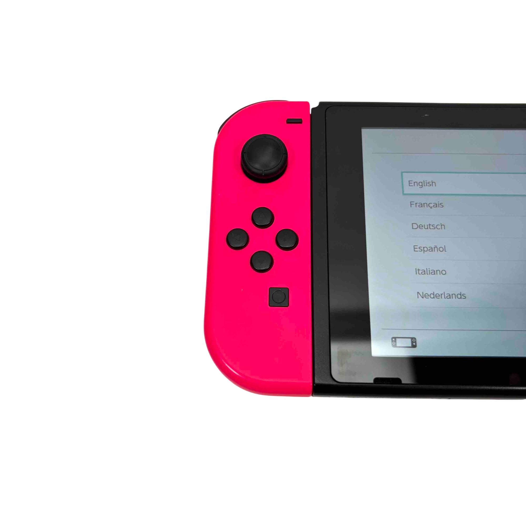 Nintendo Switch 本体 + 付属 HAC-001 グリーン×ピンク Nintendo Switch 本体 グリーンとピンクジョイコン Nintendo