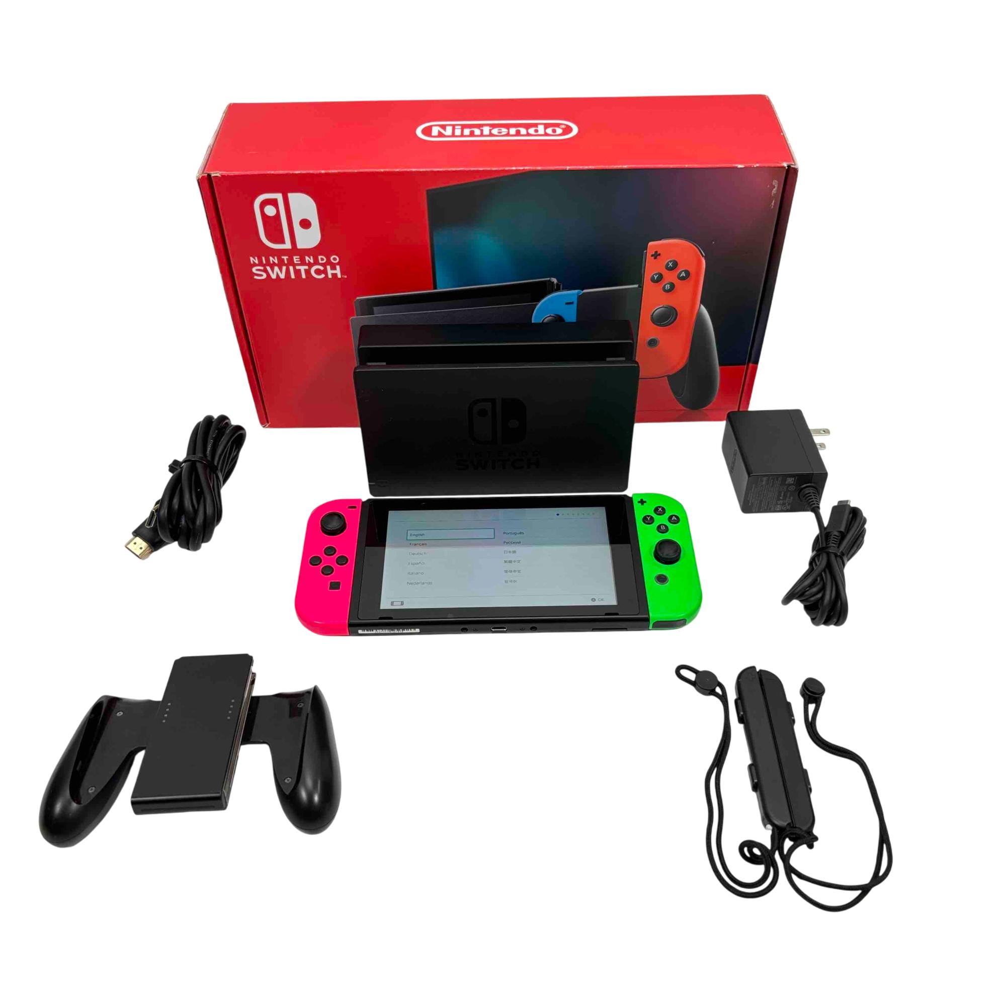 美品 Nintendo 任天堂 SWITCH HAC-001 Amazon.com: Nintendo Switch Game Console - Black (HAC-001