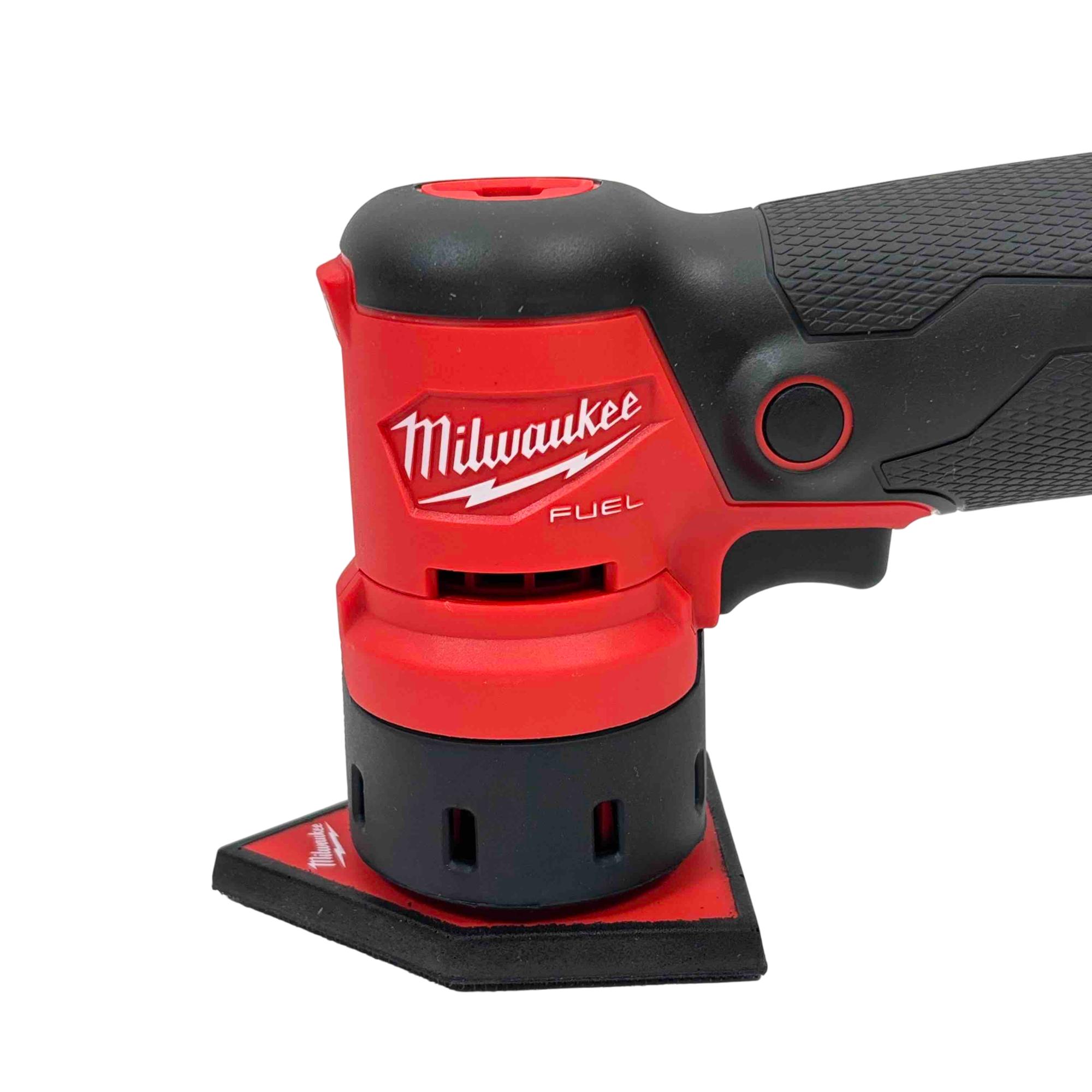 Milwaukee 2531-20 12V Brushless Cordless Orbital Detail Sander (Tool Only) Red and Black＿並行輸入品 Tool M12 Sander Milwaukee MIL-2531-20 M12 FUEL Brushless Orbital