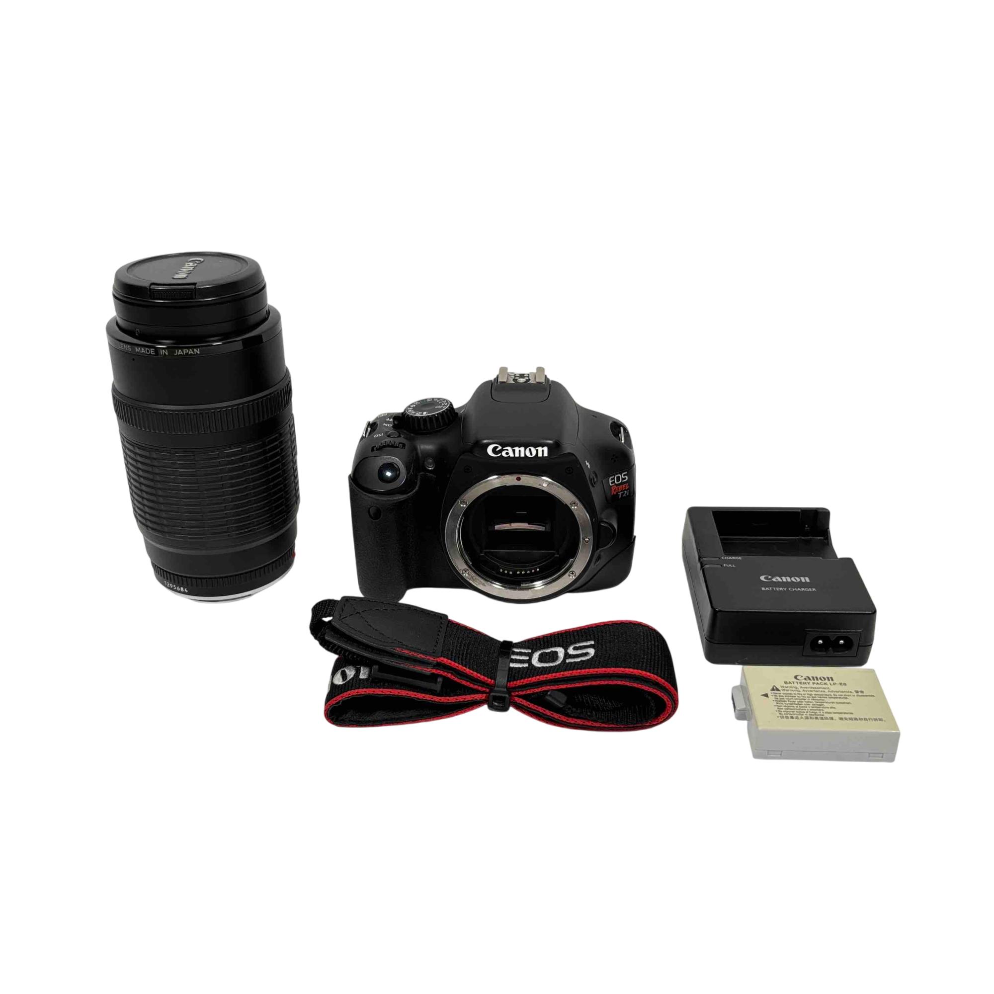 Canon EOS Rebel T2i 18MP Digital SLR Camera EF 70-210mm f/4 Lens