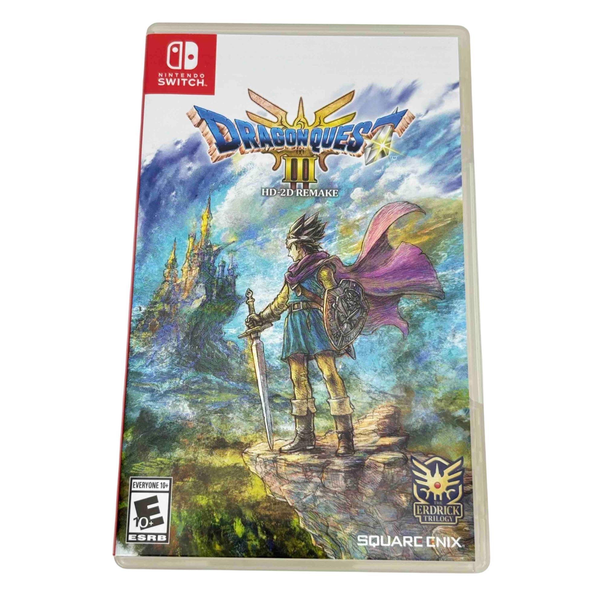 Nintendo Switch - Dragon Quest III HD-2D Remake Game Cartridge