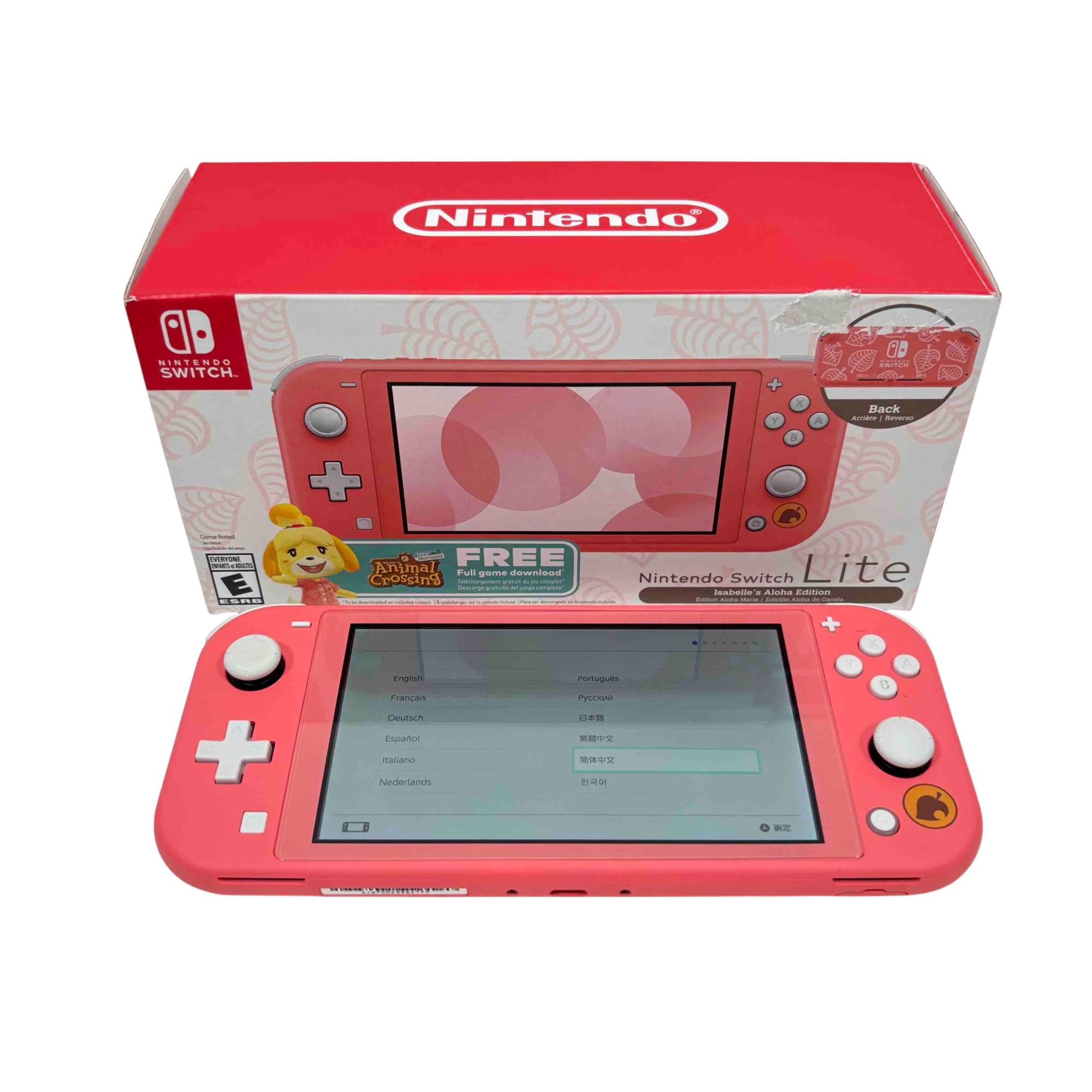 Nintendo Switch Ahaha Nintendo HDH-001 Switch Lite - Animal Crossing: New Horizons