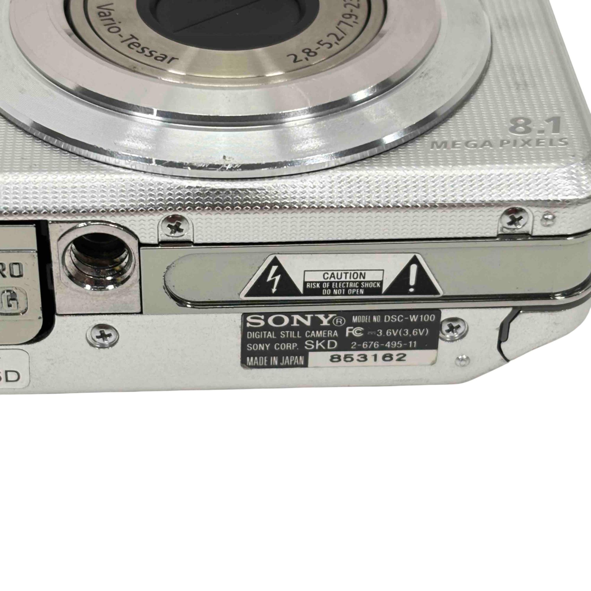 SONY Cyber-shot 8.1 メガピクセル (DSC-W100)
