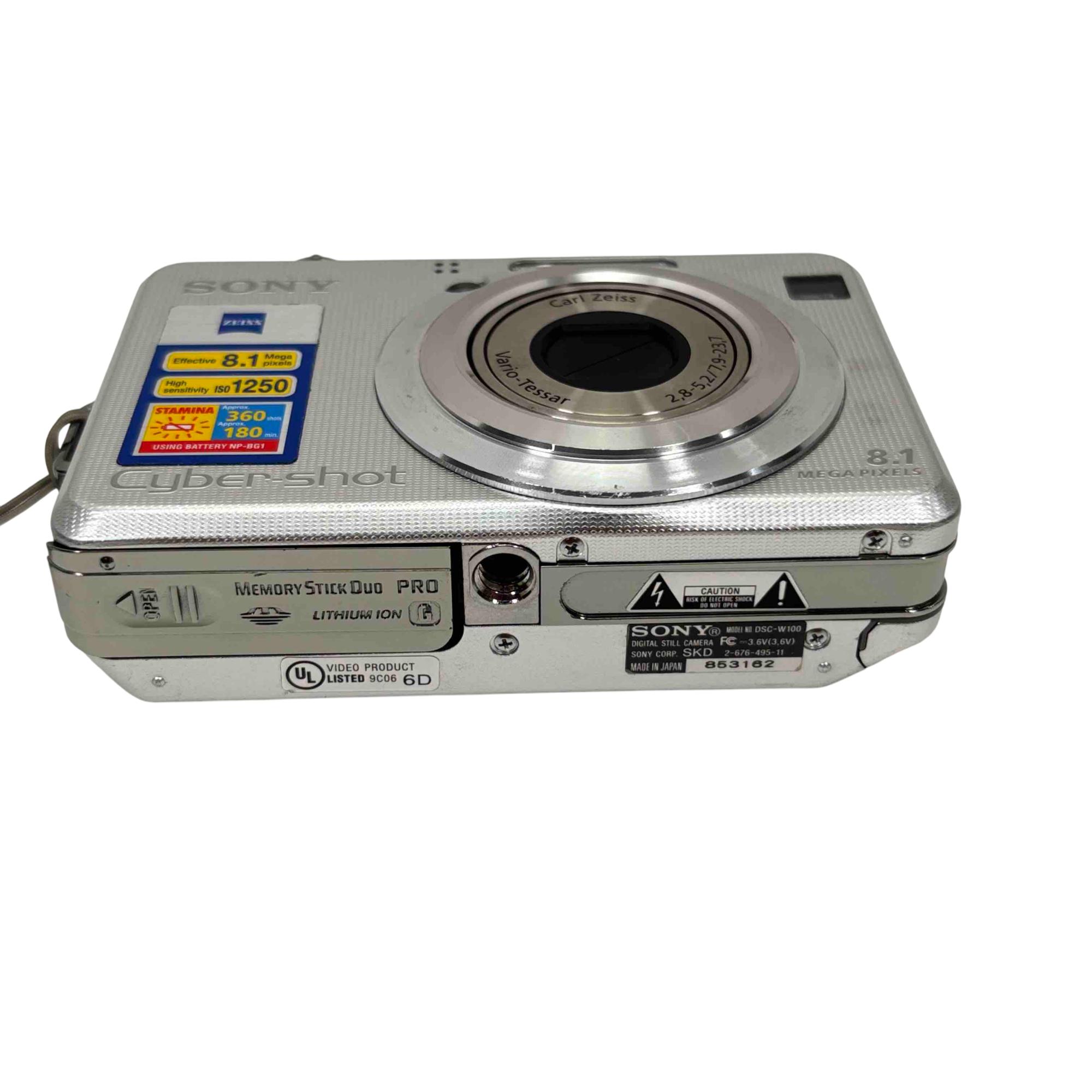 SONY Cyber-shot 8.1 メガピクセル (DSC-W100) Amazon.com : Sony