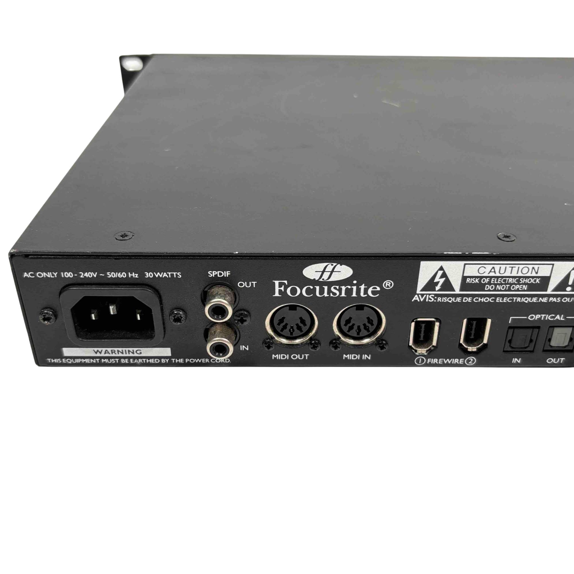 Focusrite Saffire pro 40 オーディオインターフェイス Focusrite Saffire Pro 40 | Sweetwater