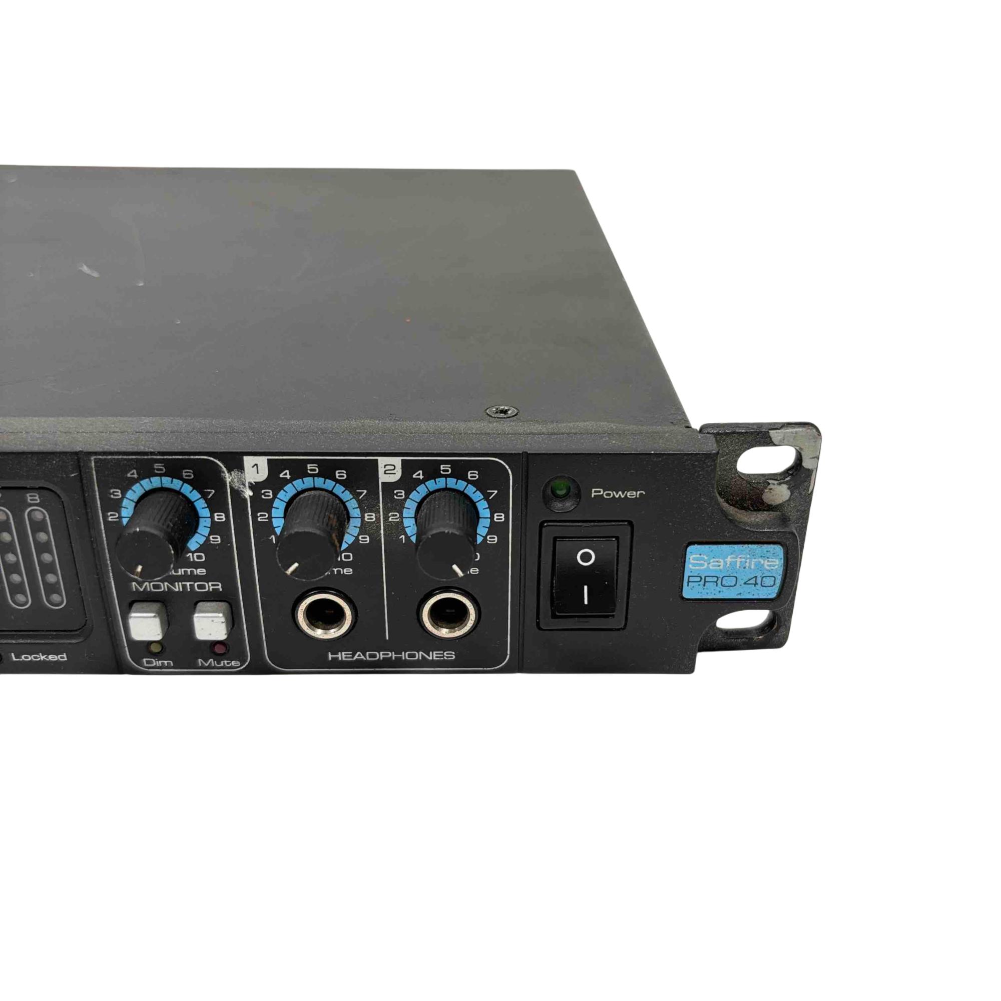 Focusrite Saffire Pro 40 オーディオインターフェース Focusrite Saffire Pro 40 Audio Interface | zZounds