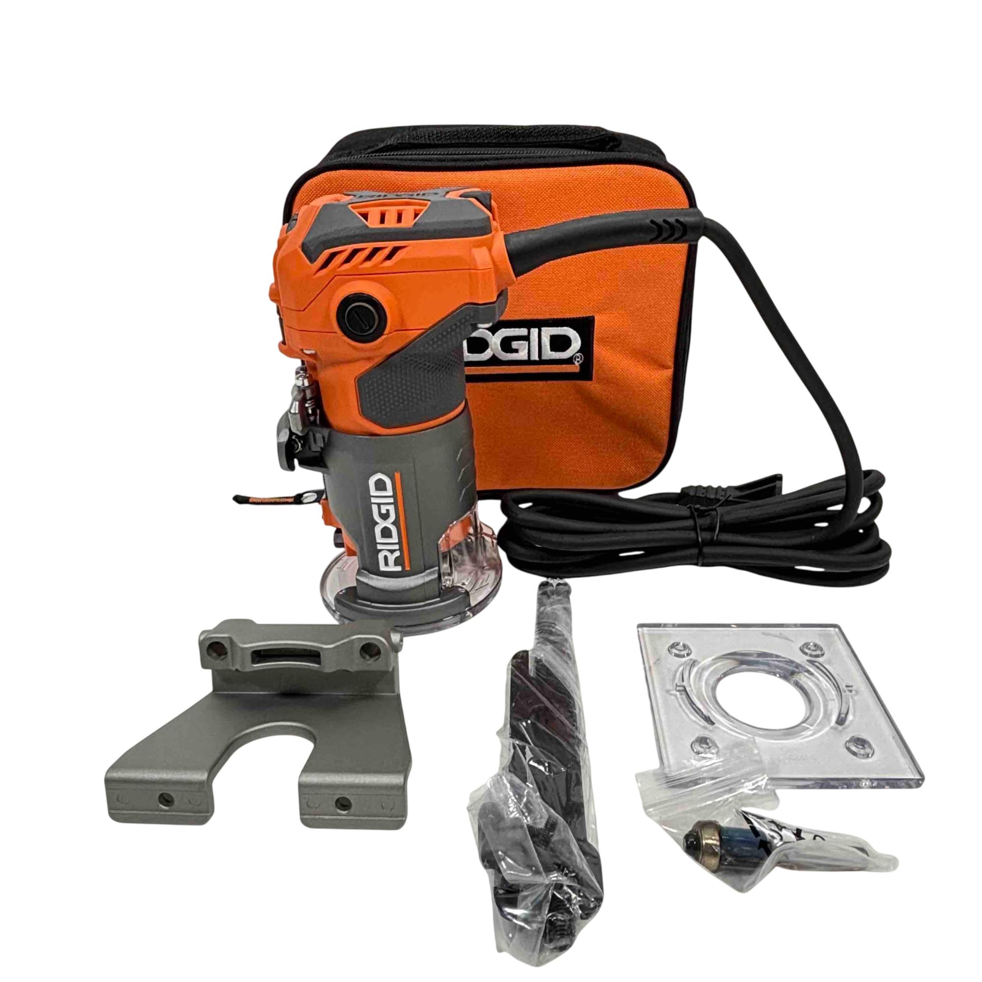 Amp Home Depot Ridgid Router Base RIDGID R24012 Amp Compact