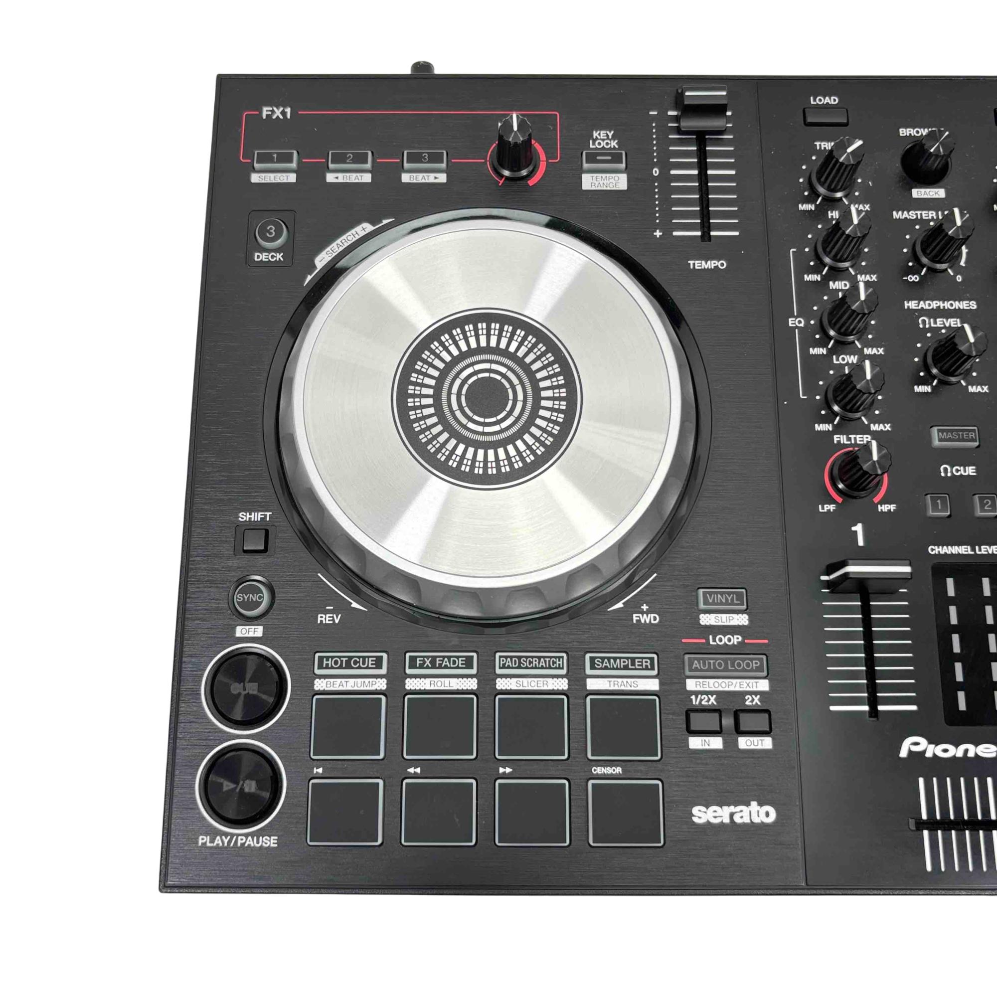 Pioneer DJ / DDJ-SB3 【serato DJ Lite対応】 DDJ-SB3 2-channel DJ controller for Serato DJ Lite (black