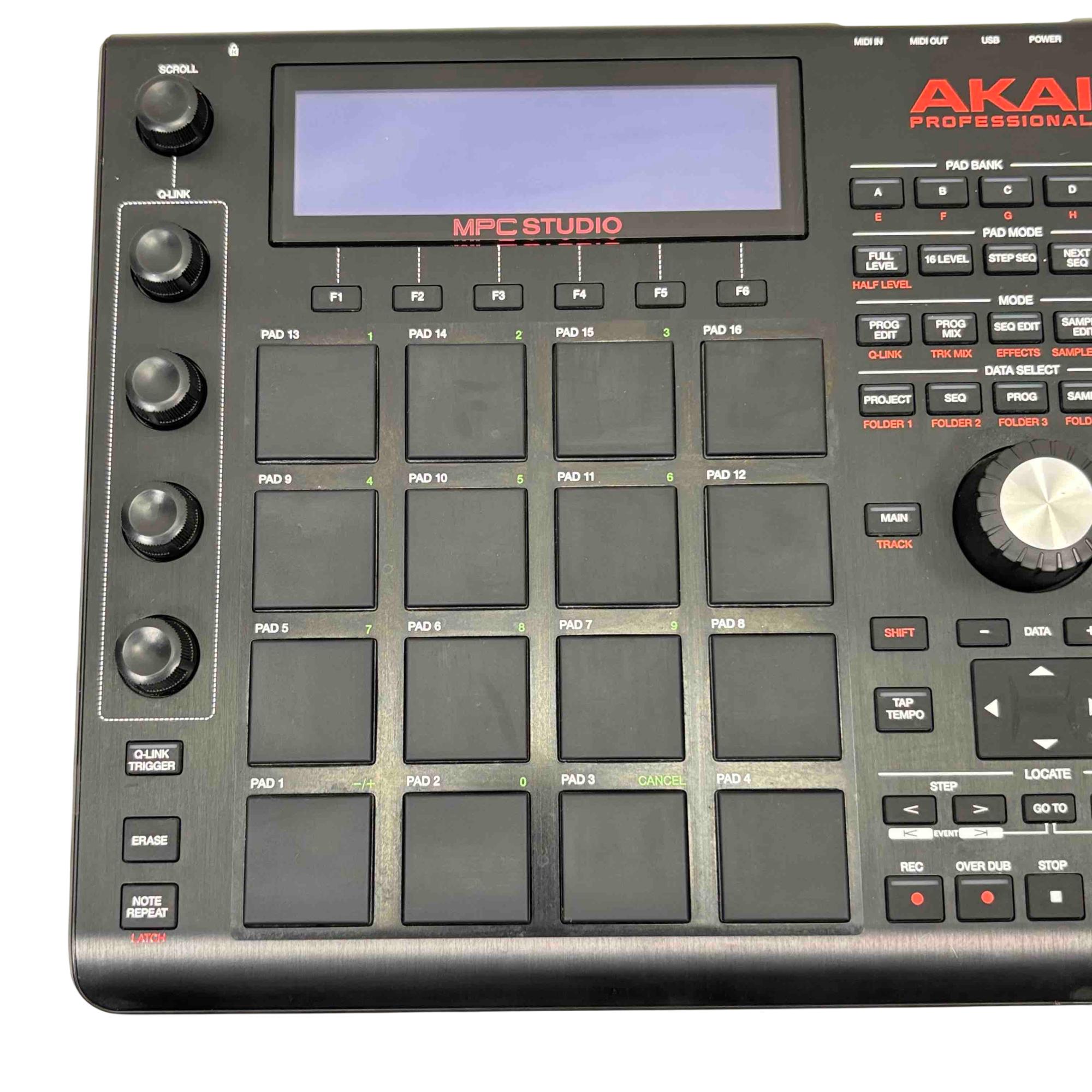 Akai Professional MPC Studio USB MIDI Pad Controller - Black