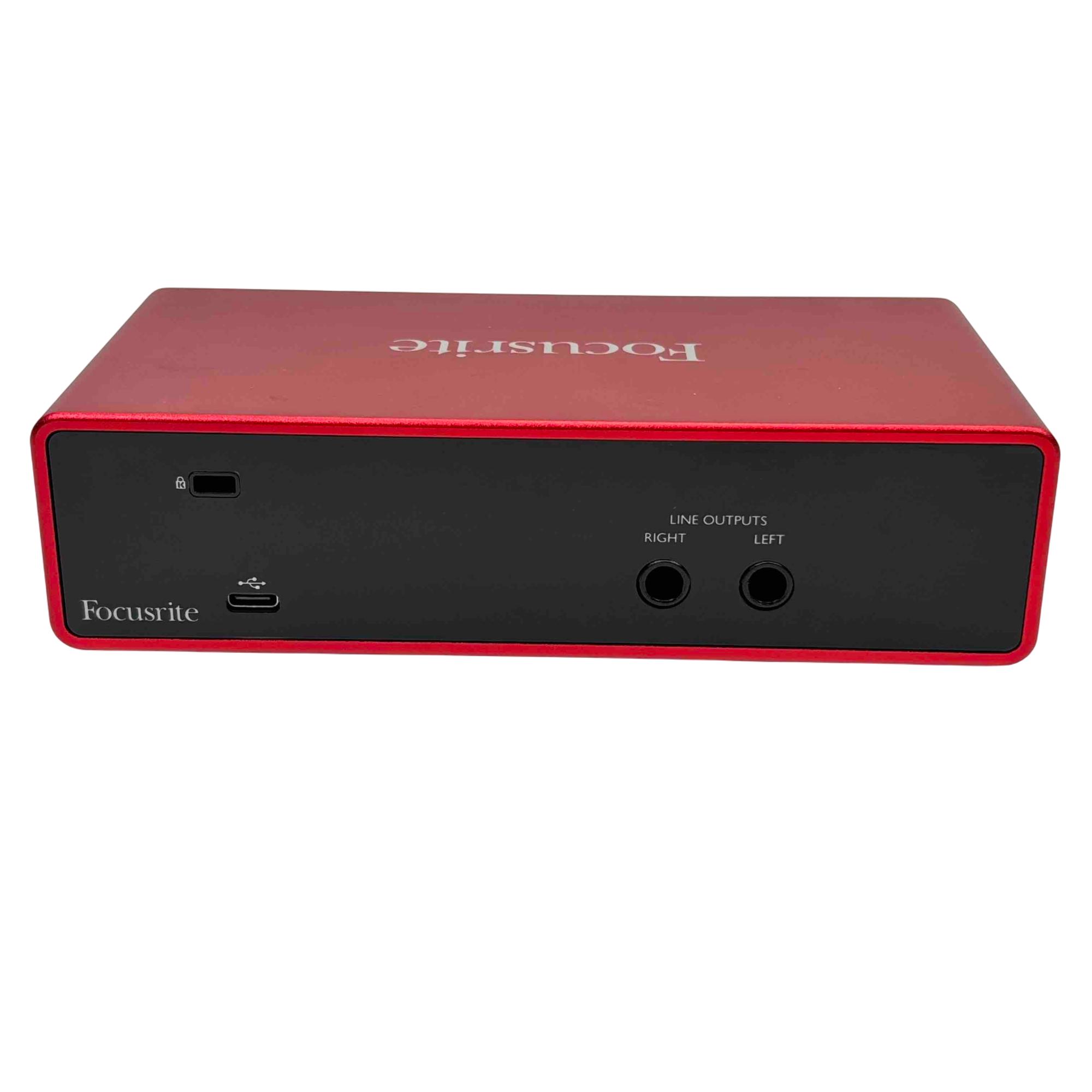 Focusrite Scarlett 2i2 3rd Generation USB Audio Interface