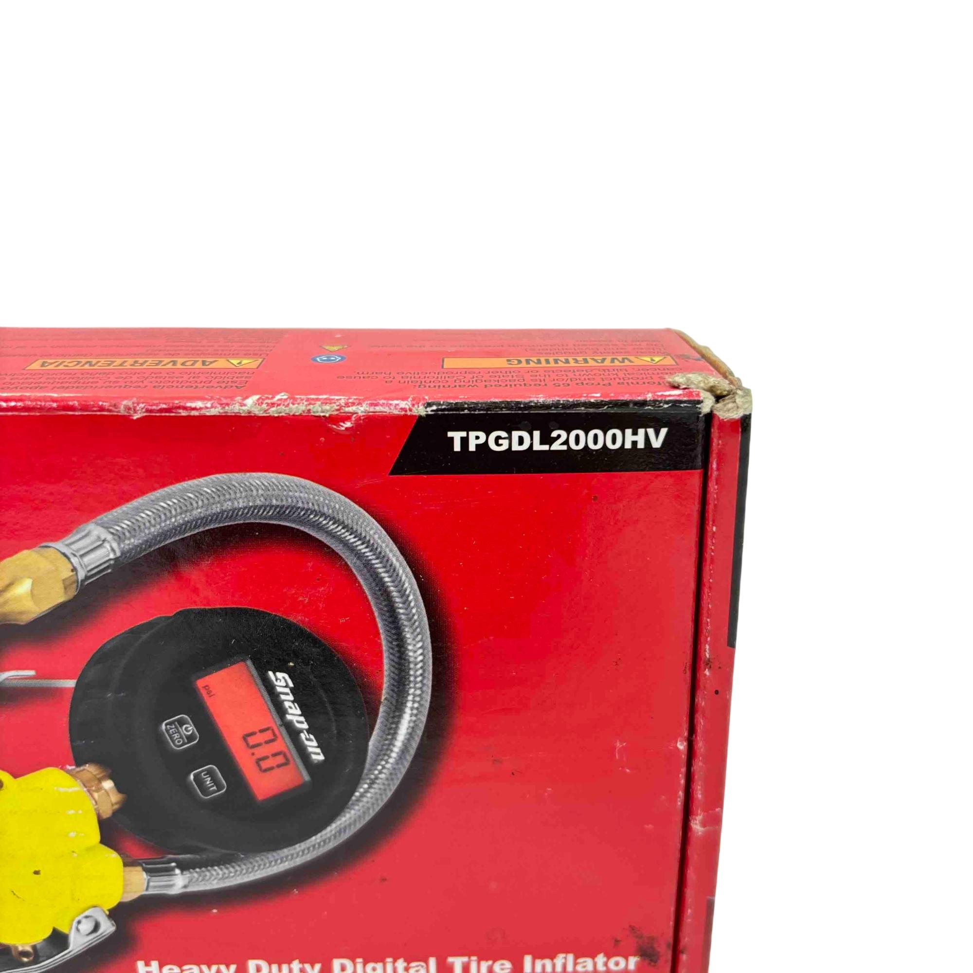 Snap-On Tools TPGDL2000HV Heavy Duty Digital Tire Inflator