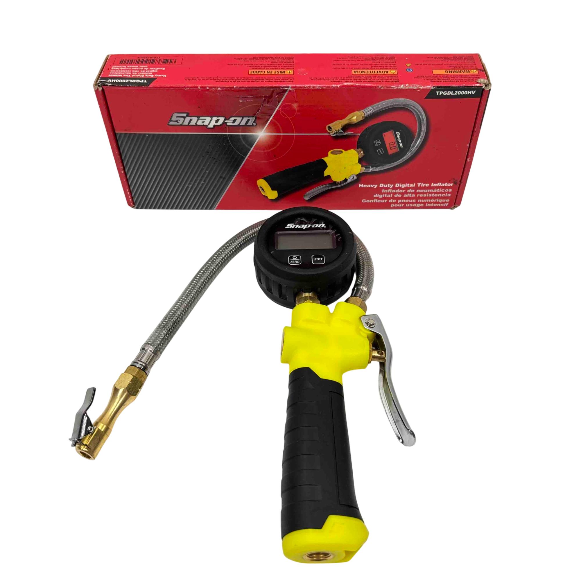 Snap-on TPGDL2000 デジタルタイヤインフレーター 新品未使用 Snap-on TPGDL2000 Digital Tire Pressure Gauge | Plastic