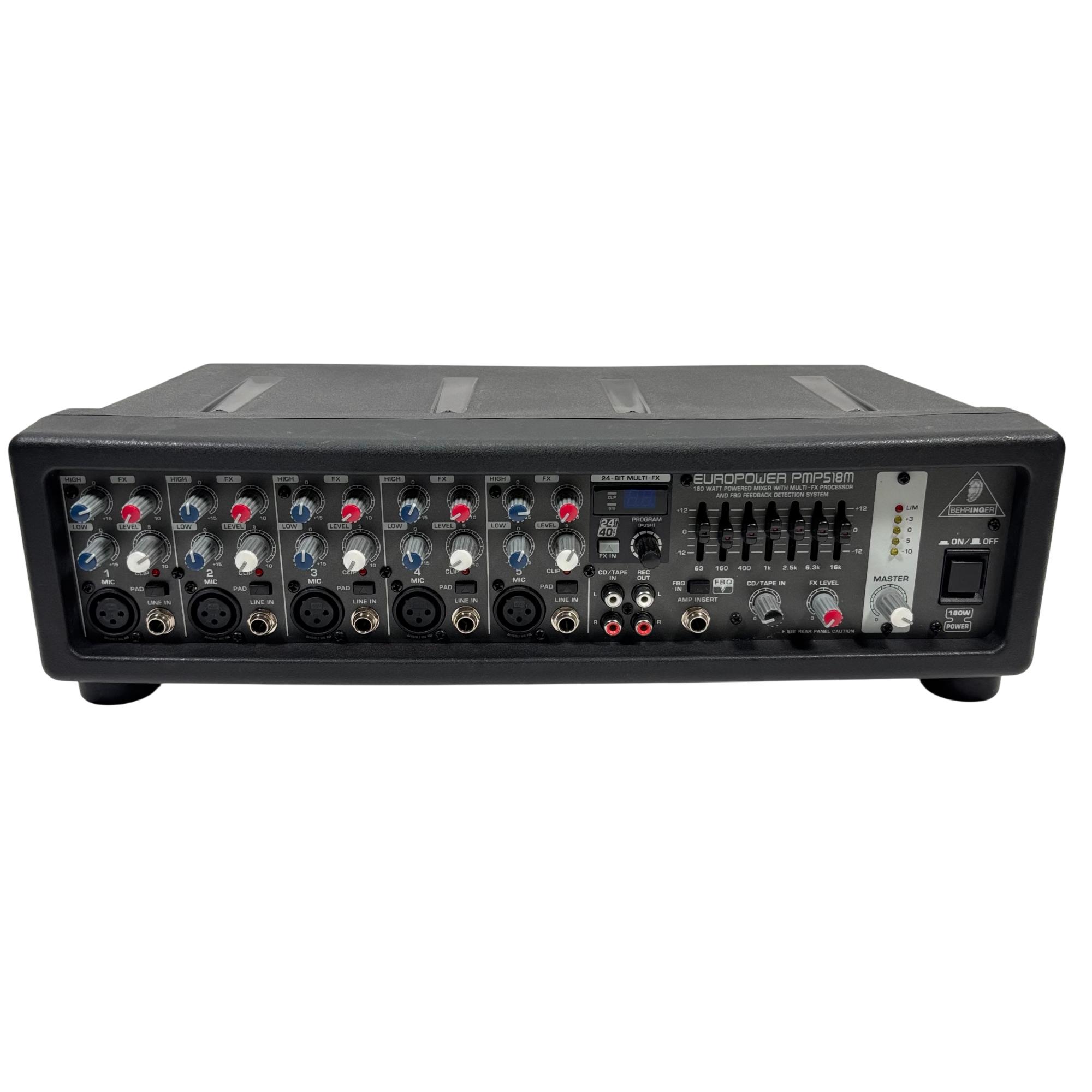 Behringer Europower PMP518M 180-Watt 5-Channel Powered Mixer