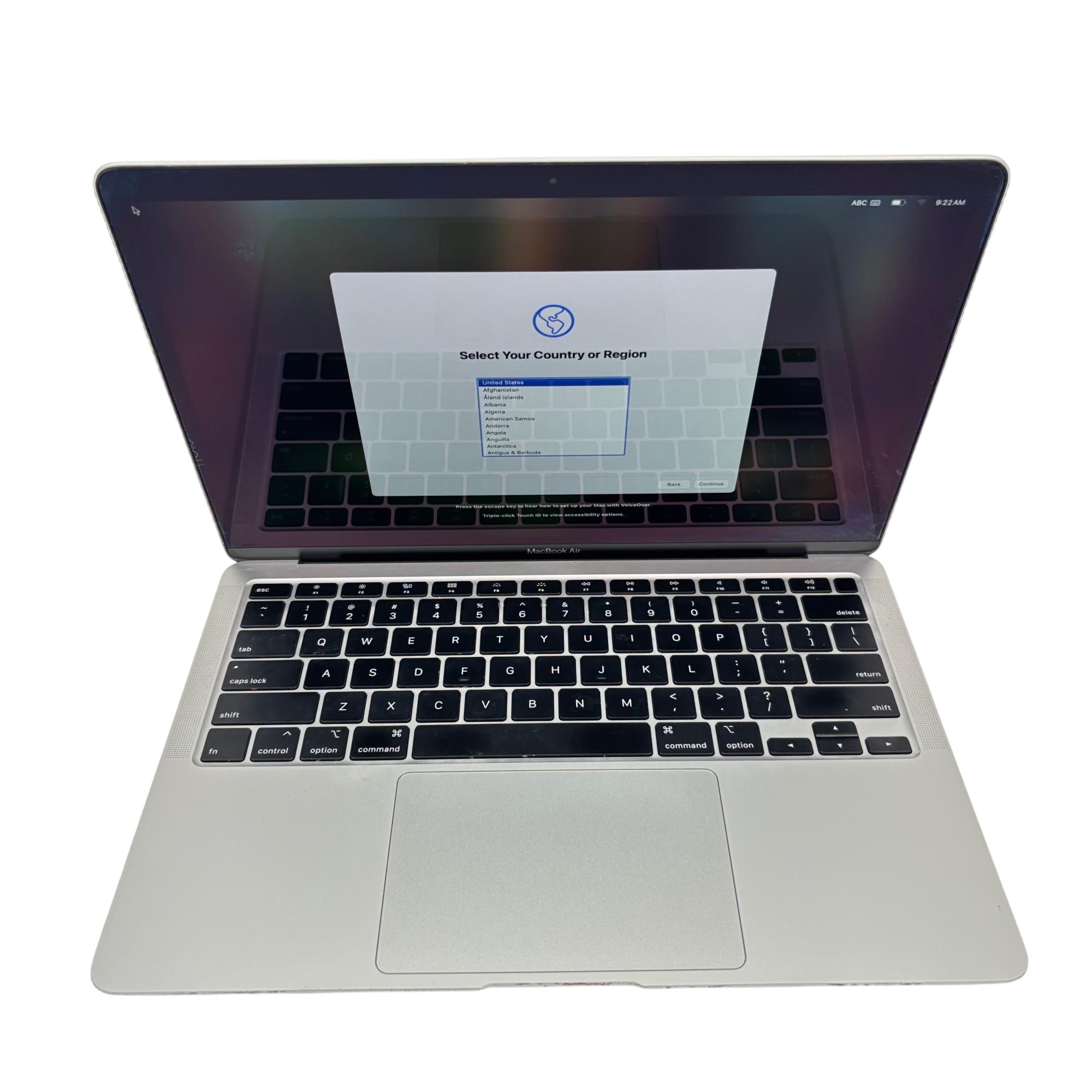 Apple MacBook Air 2020 MWTJ2LL/A Core i3-1000NG4 1.1GHz 8GB RAM