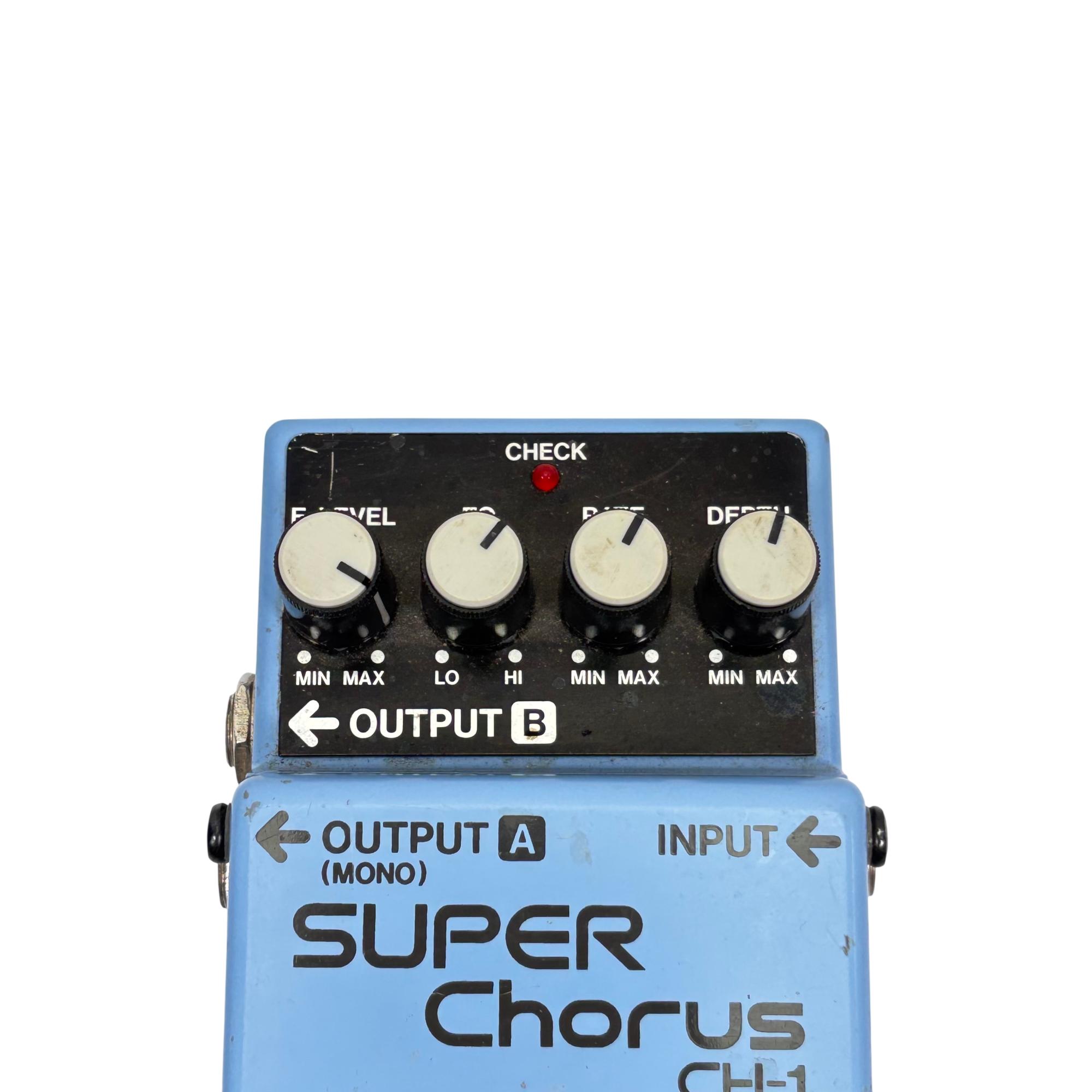 Boss CH-1 Super Chorus Guitar Effects Pedal