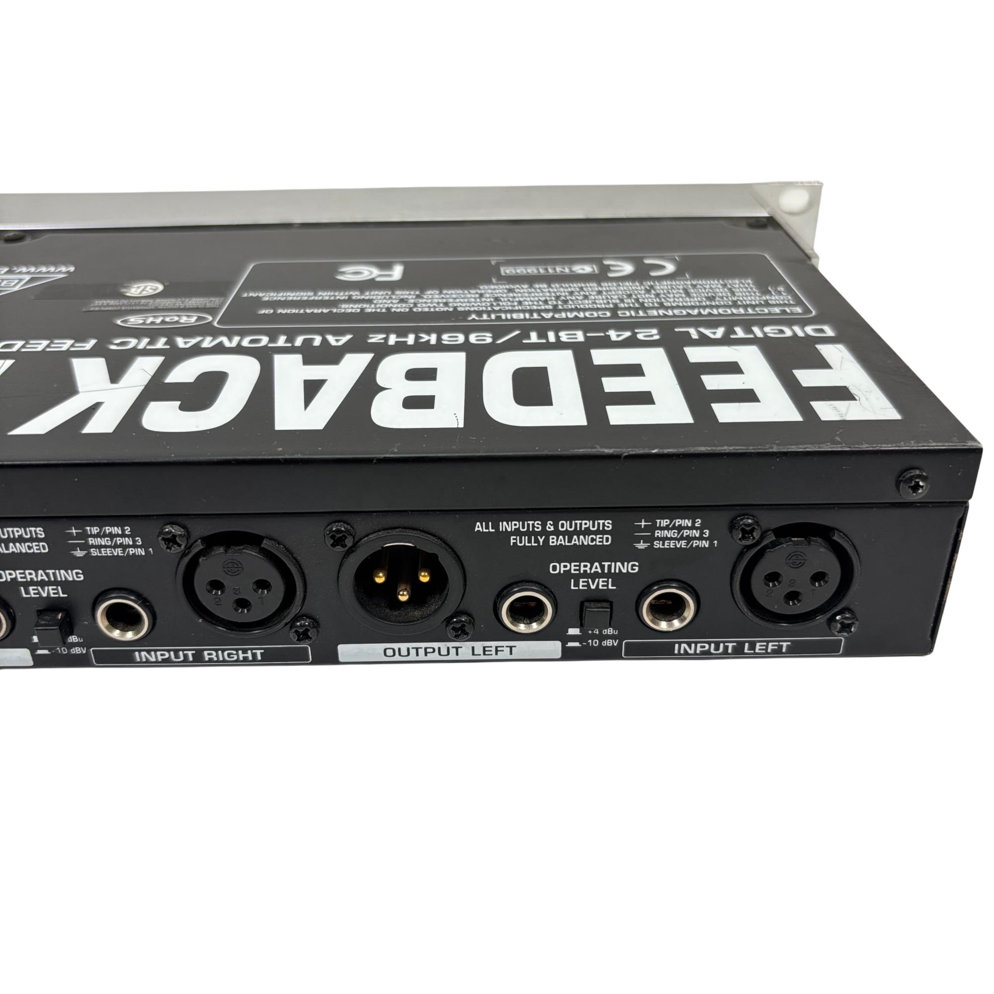 Behringer FBQ2496 Feedback Destroyer Pro Digital