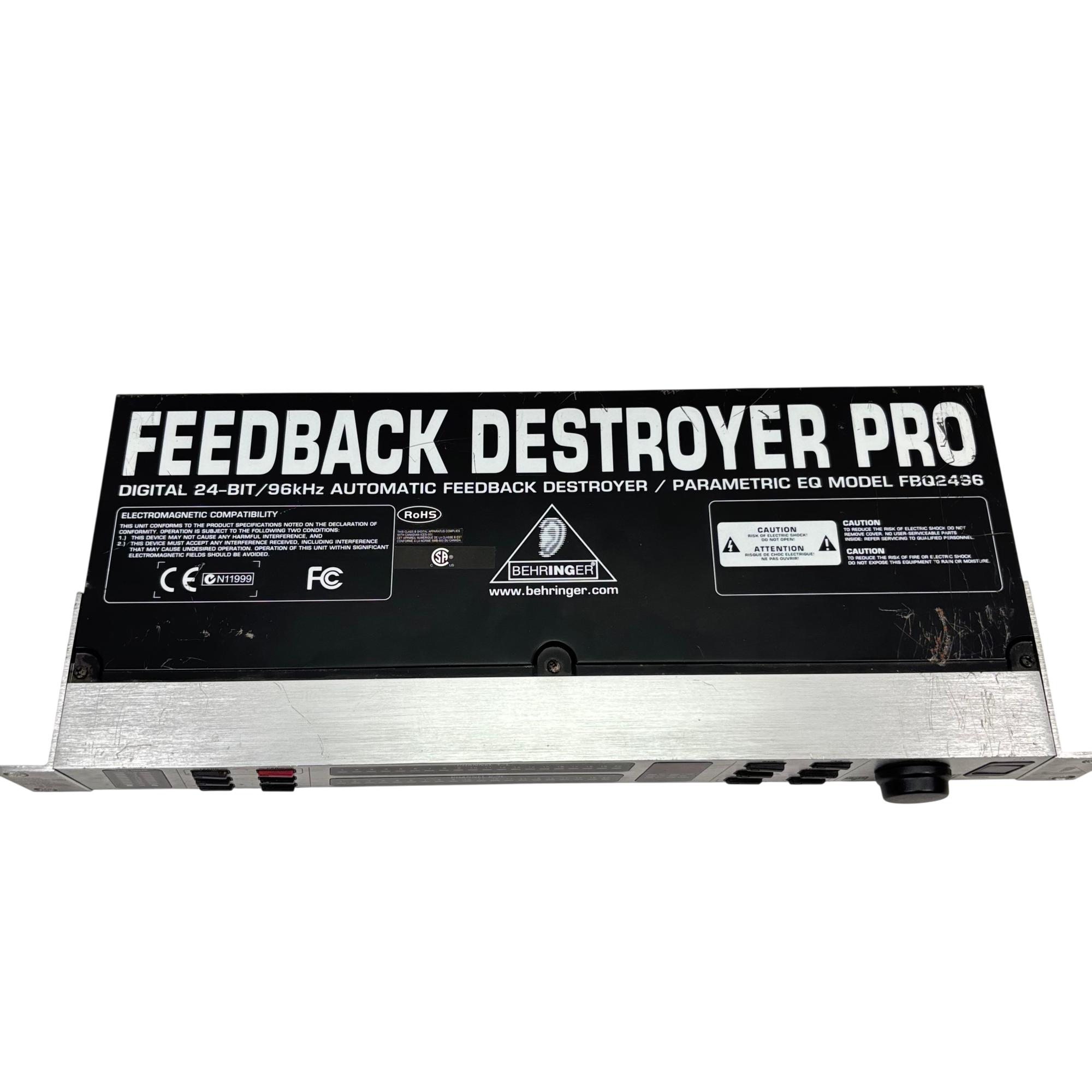 Behringer FBQ2496 Feedback Destroyer Pro Digital
