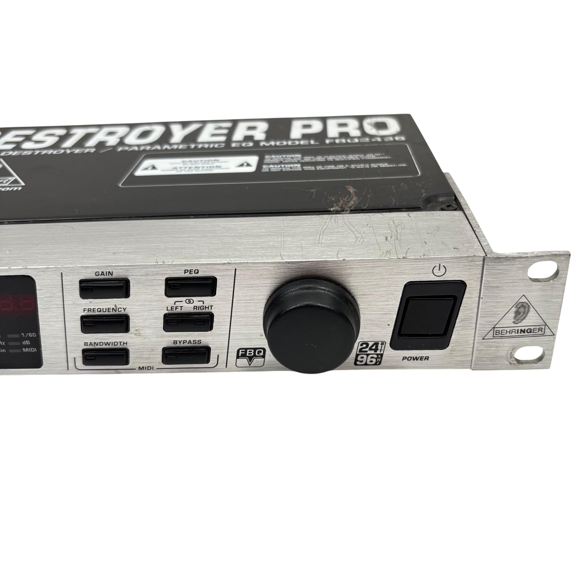 Behringer FBQ2496 Feedback Destroyer Pro Digital