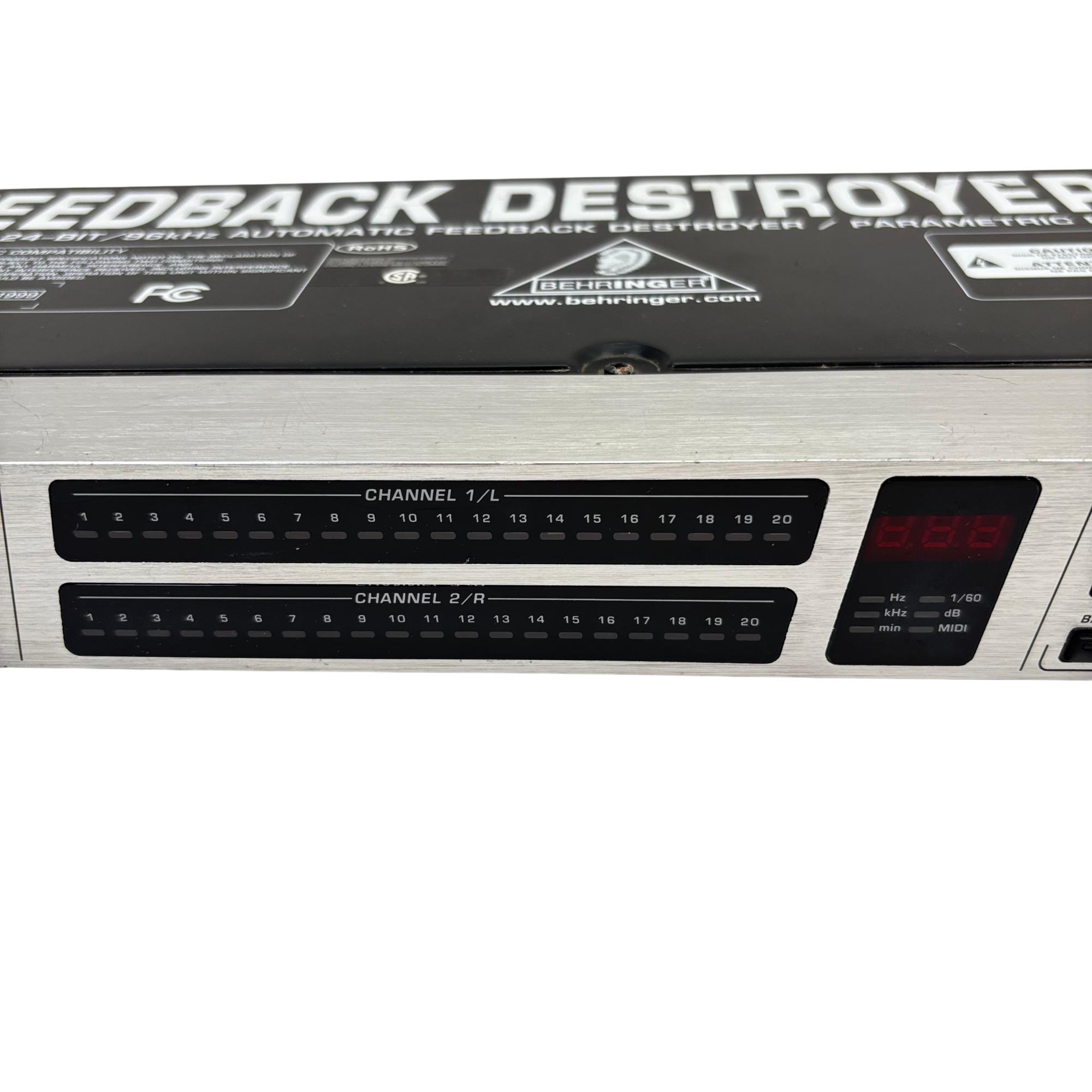 Behringer FBQ2496 Feedback Destroyer Pro Digital