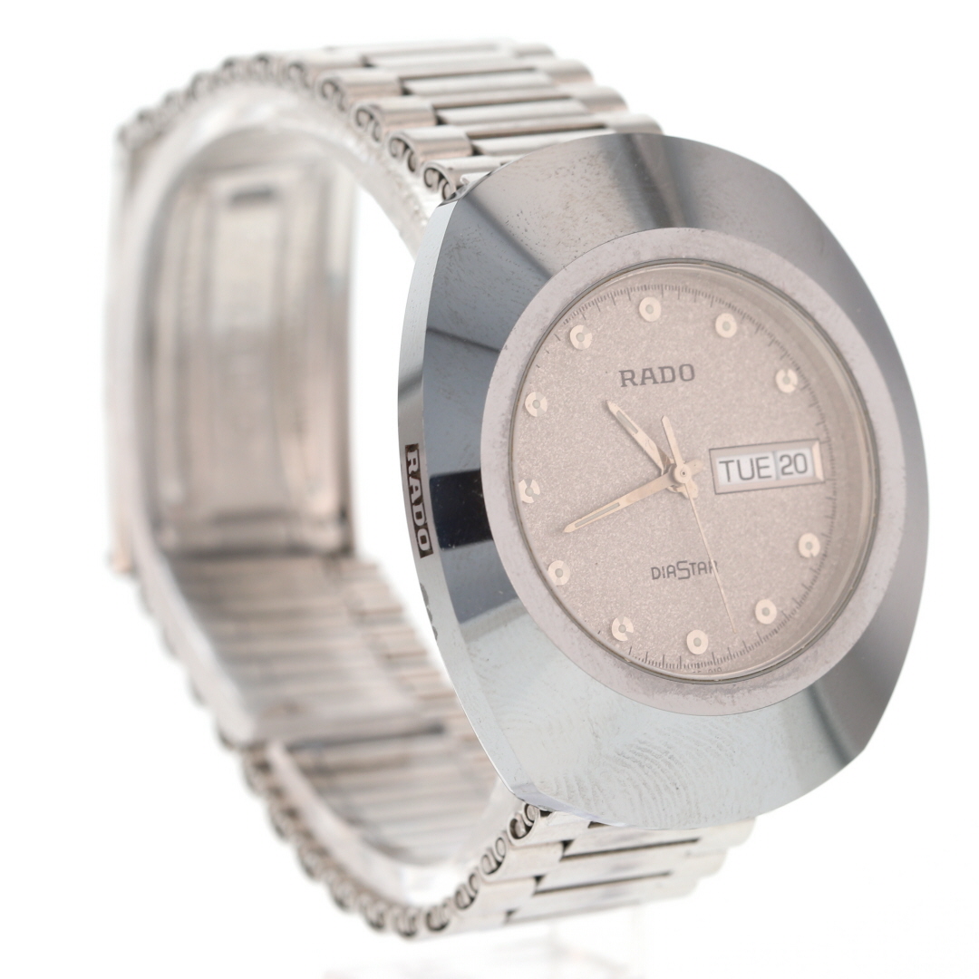 RADO DiaStar Original 35mm Silver Dial Swiss Quartz Scratchproof Men's ...