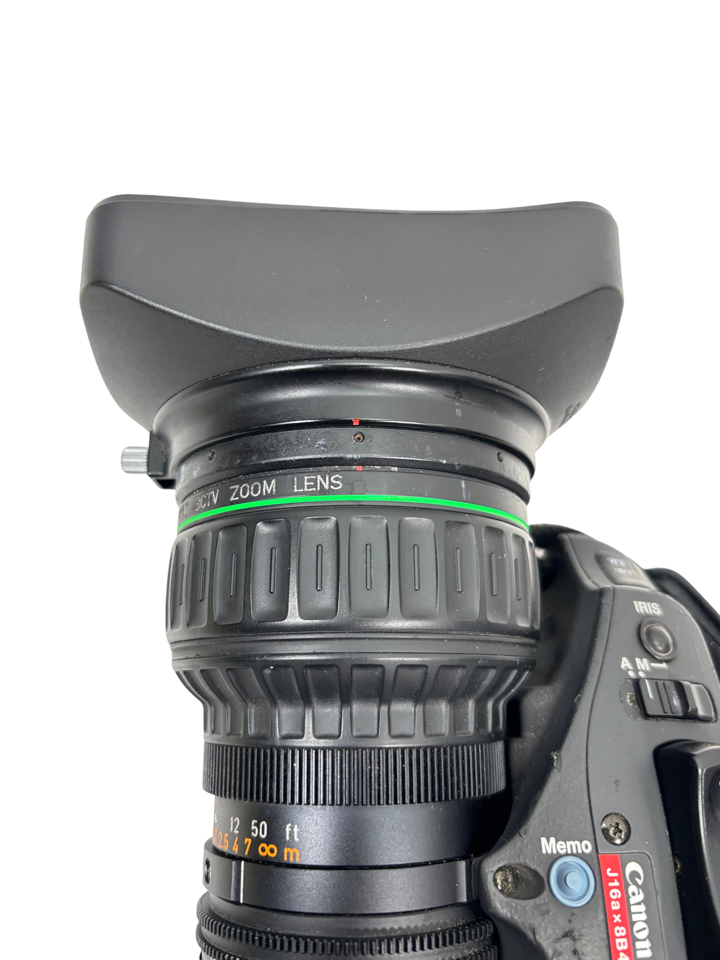 ケノン　バージョン8.5J Canon J16ax8b4 8-128mm f/1.8-16 Broadcast Zoom Lens