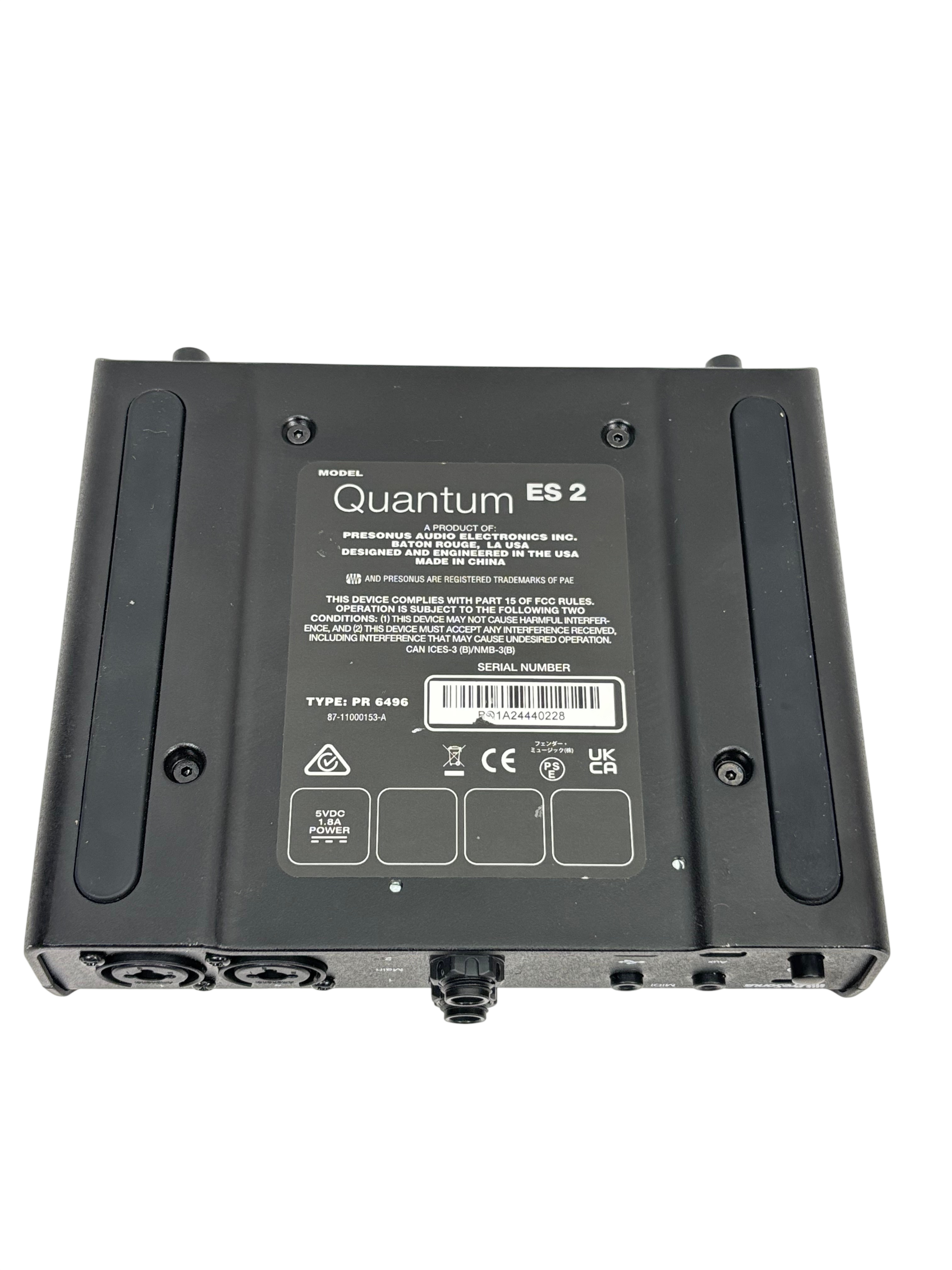 PreSonus Quantum ES2 2-In/2-Out USB Audio Interface