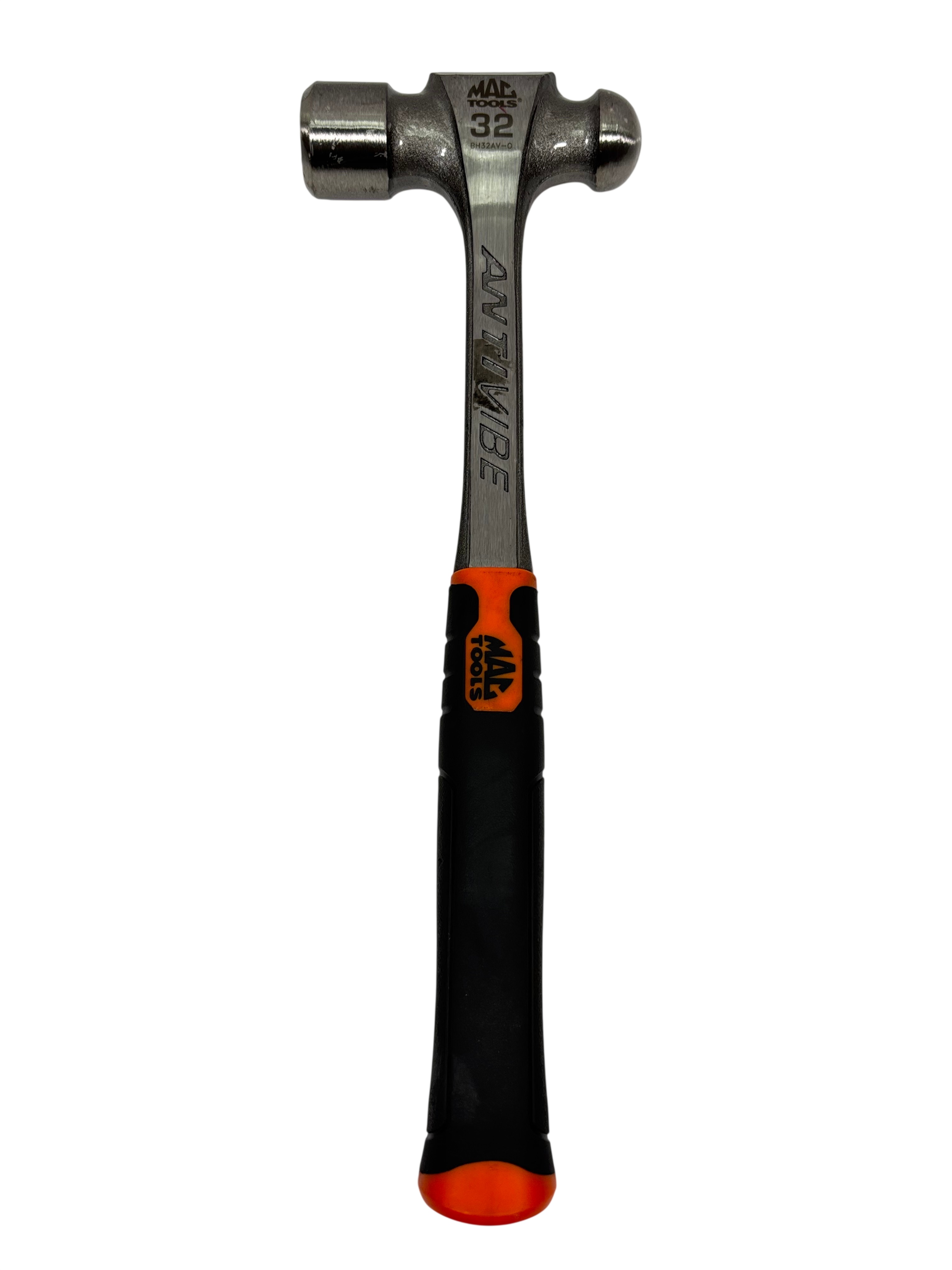 Mac Tools BH32AV0 32 oz. Anti-Vibe Ball Peen Hammer - Hi-Vis Orange