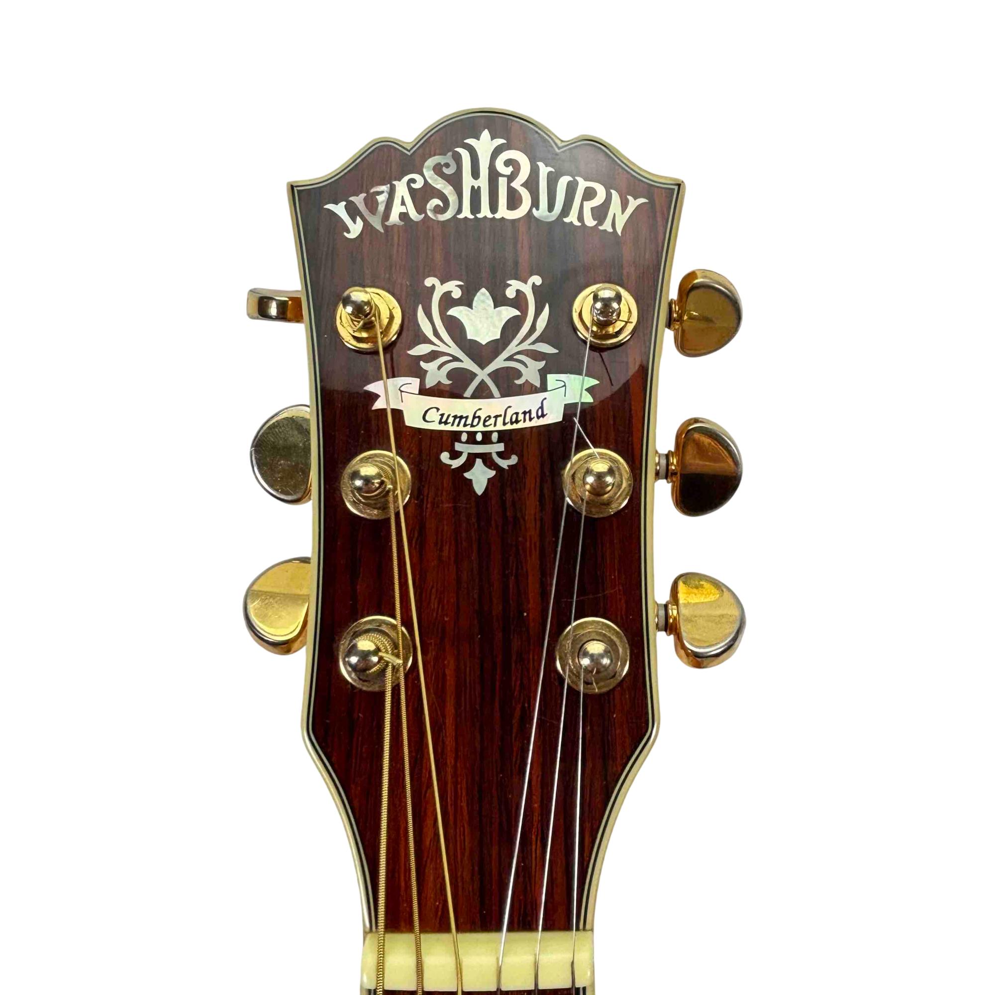 Washburn J28SCEDLM Cumberland RH Acoustic-Electric Guitar- Tree of