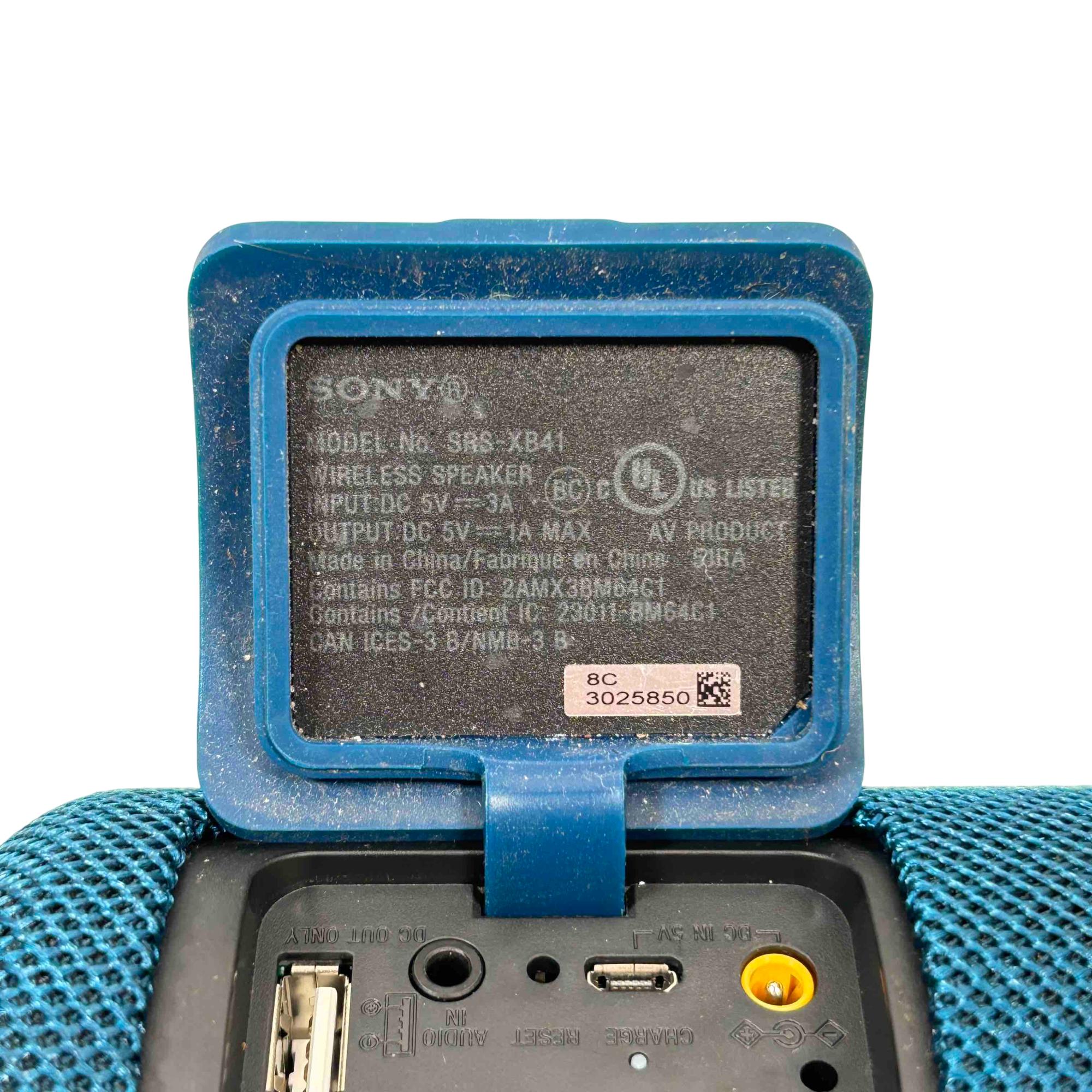 SONY - 新古品◯SONY Bluetooth スピーカー SRS-XB41 ブルー 青 SONY - 新古品◯SONY Bluetooth スピーカー SRS-XB41 ブルー 青
