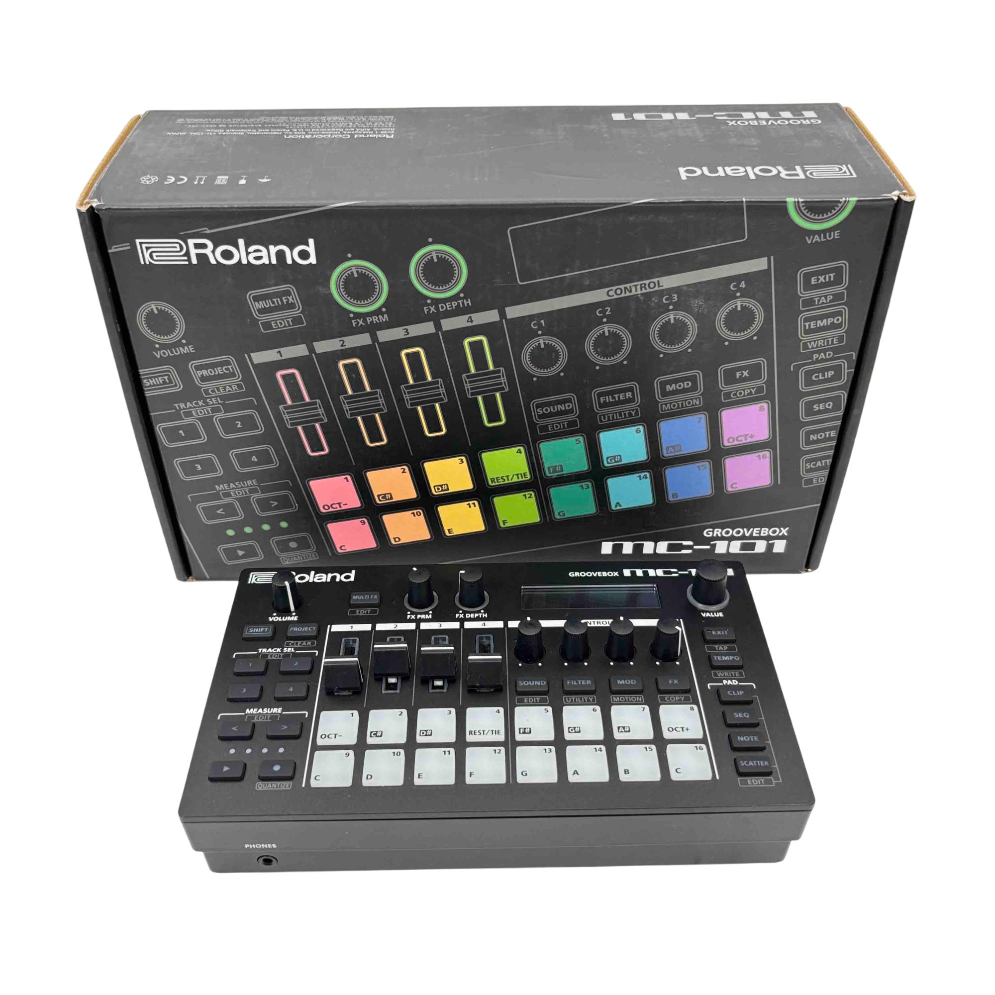 Roland MC-101 Groovebox Compact Music Production Workstation