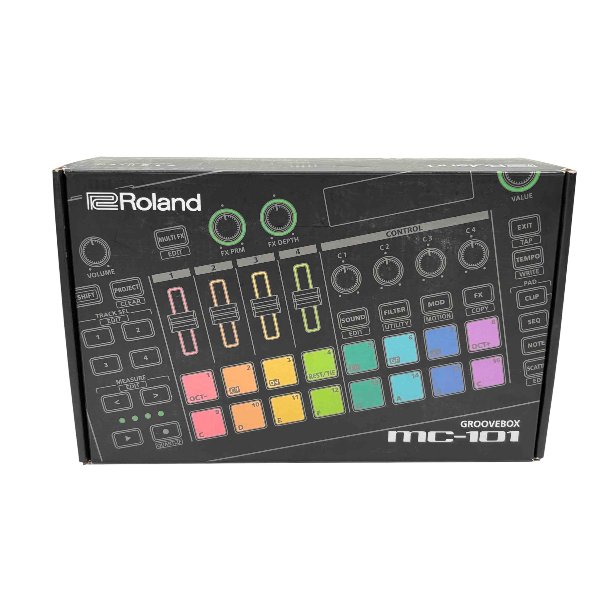 Roland Groovebox MC-101【MomoChan】 Roland MC-101 4-track Groovebox | Sweetwater
