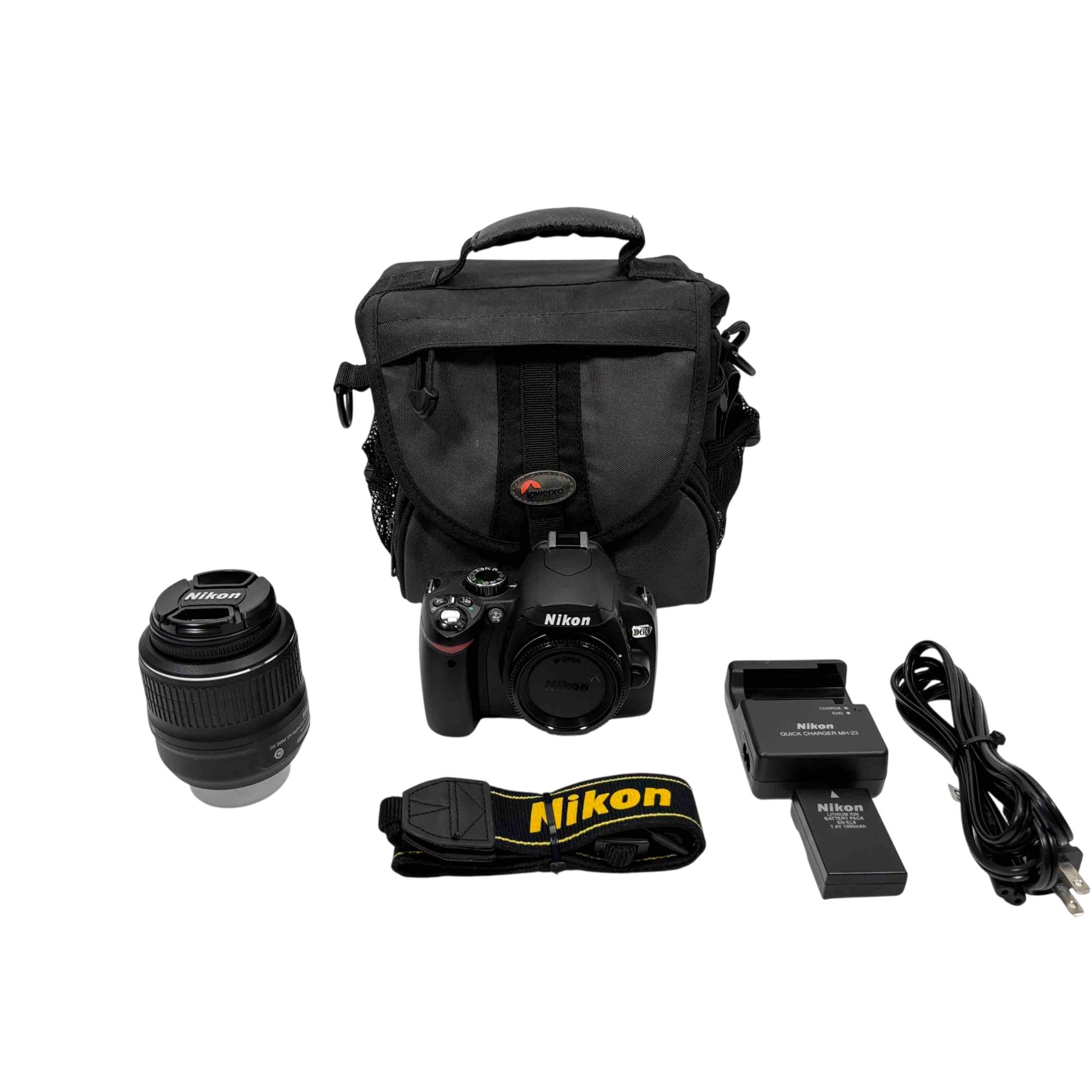 ★良品★Nikon ニコン D60 18-55mm VR★ショット数20540★ Amazon.com: Nikon D60 10.2MP Digital SLR Camera with 18-55mm