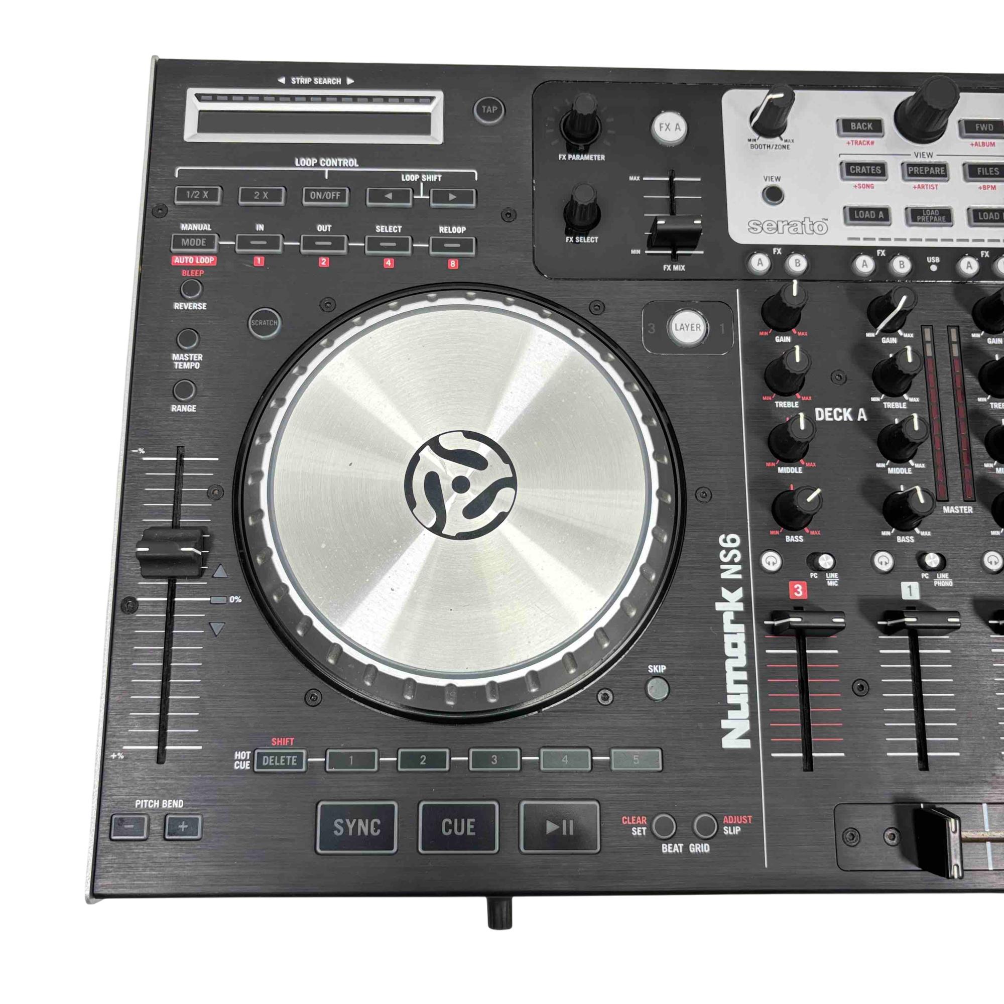Numark NS6 4-Channel Digital DJ Controller - No Software
