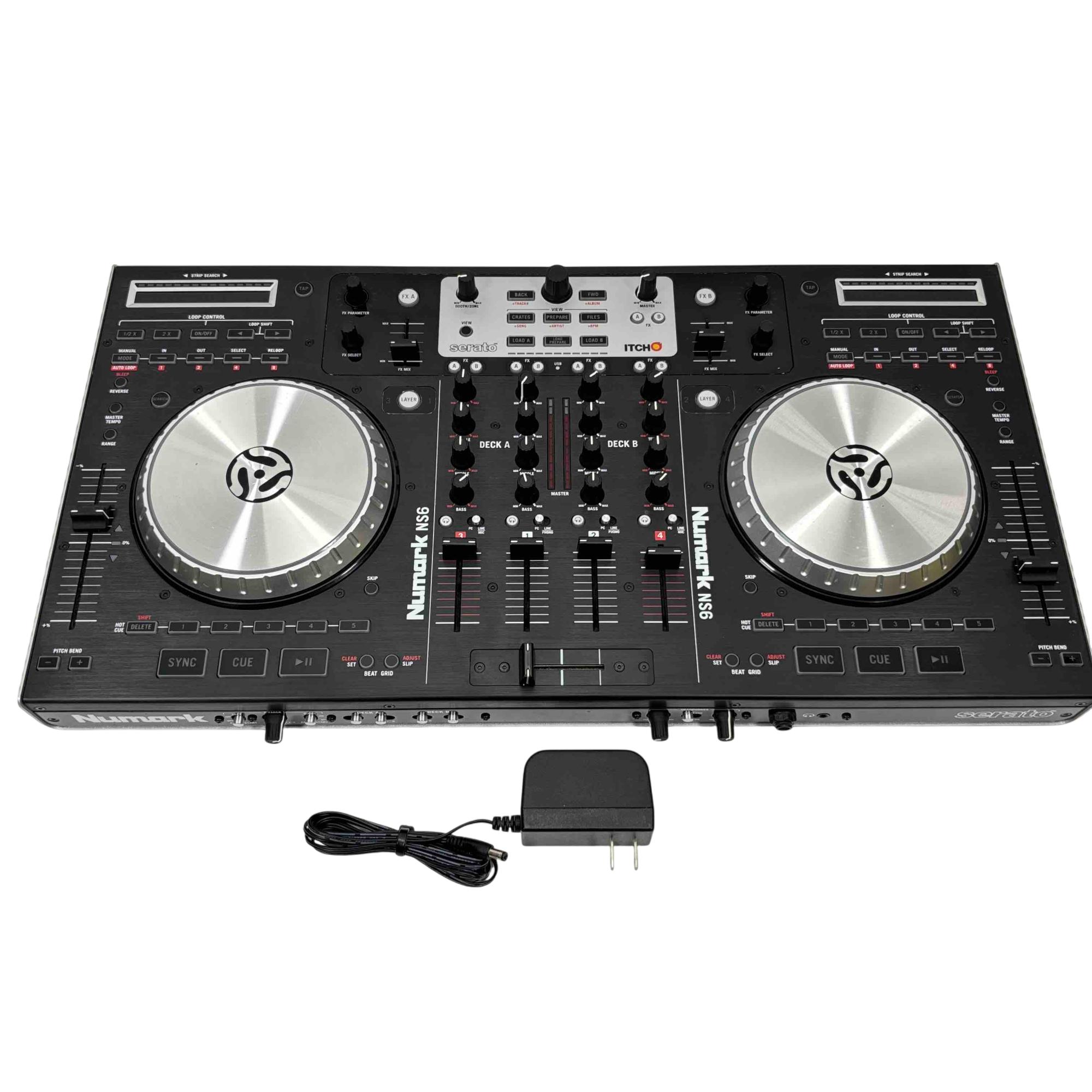 Numark NS6 4-Channel Digital DJ Controller - No Software