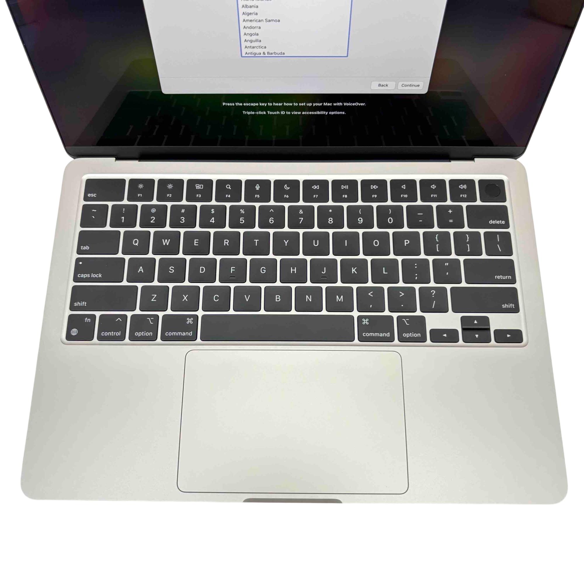 Apple MacBook Air MLY13LL/A (2022) M2 8CPU/8GPU@3.49GHz 8GB RAM
