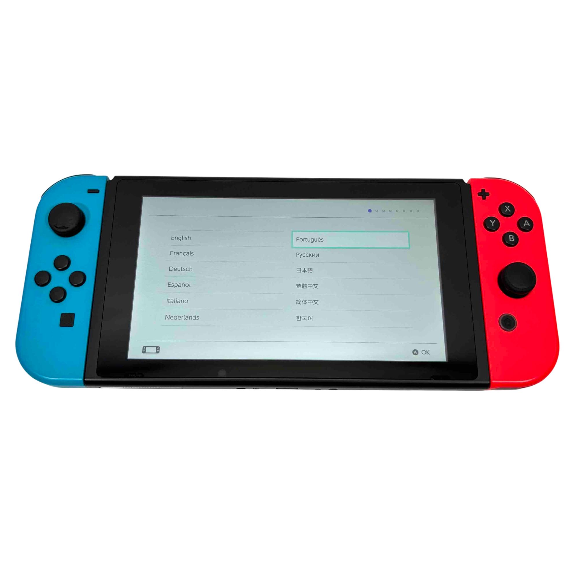 Nintendo Switch HAC-001 32GB Handheld/Home Game Console - Neon