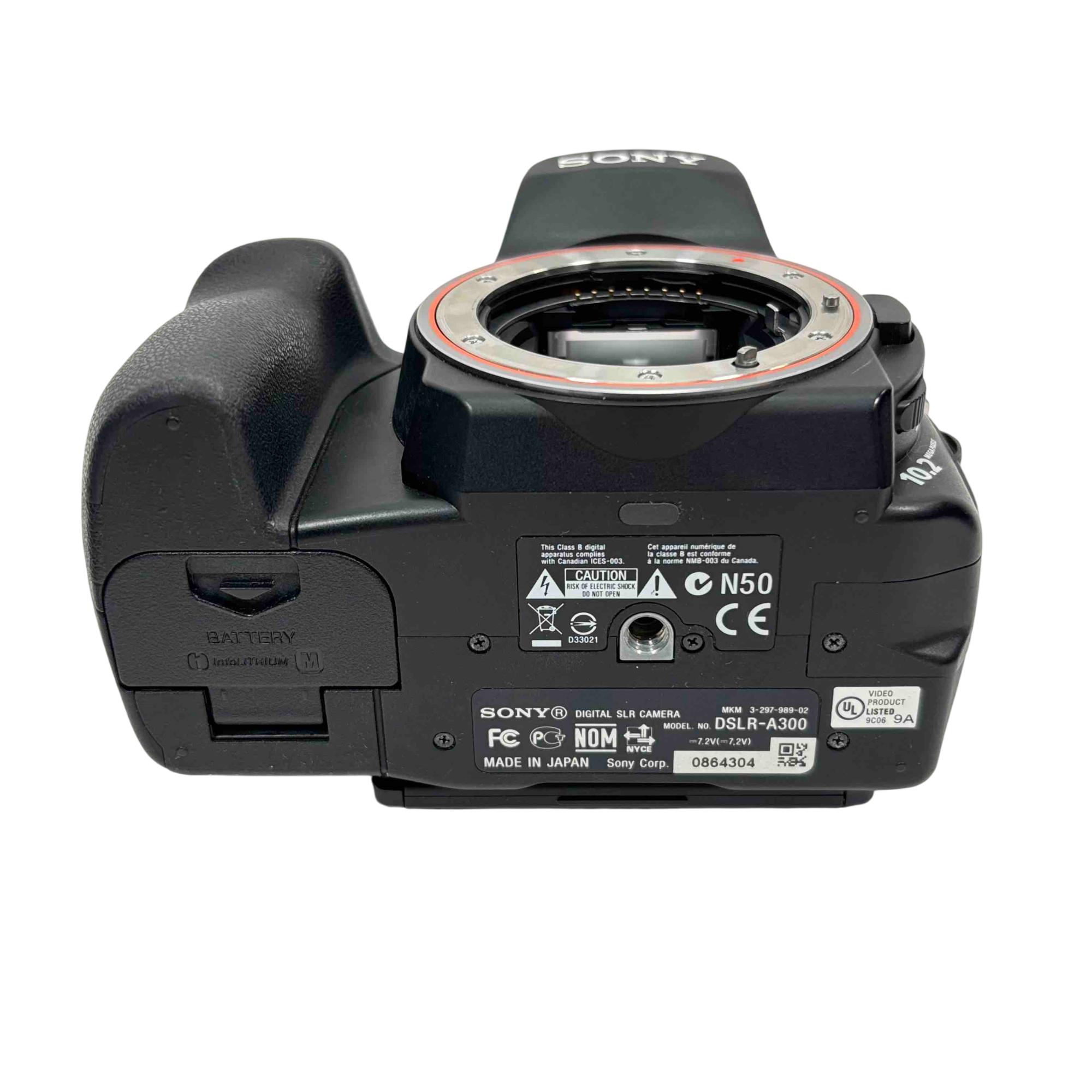 Sony Alpha A300 Digital SLR Camera Sony 18-70mm Lens