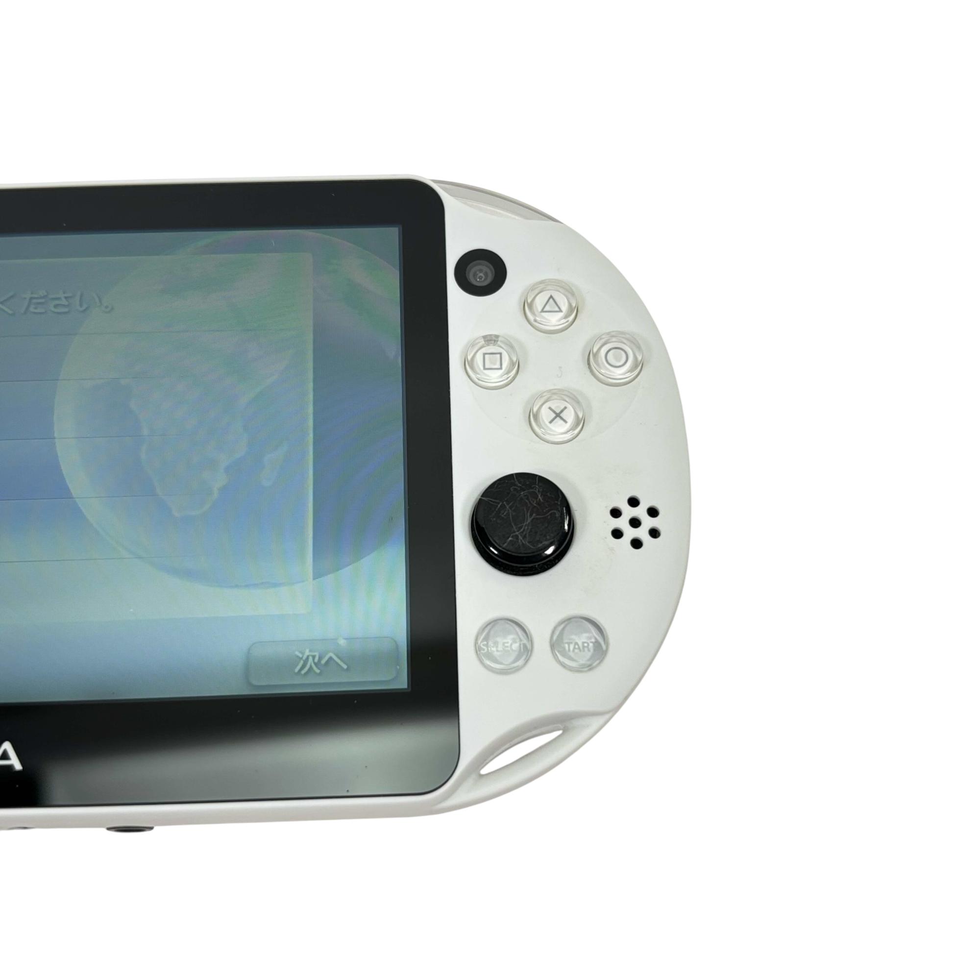 Sony PCH-2000 PlayStation Vita Slim White Handheld Console